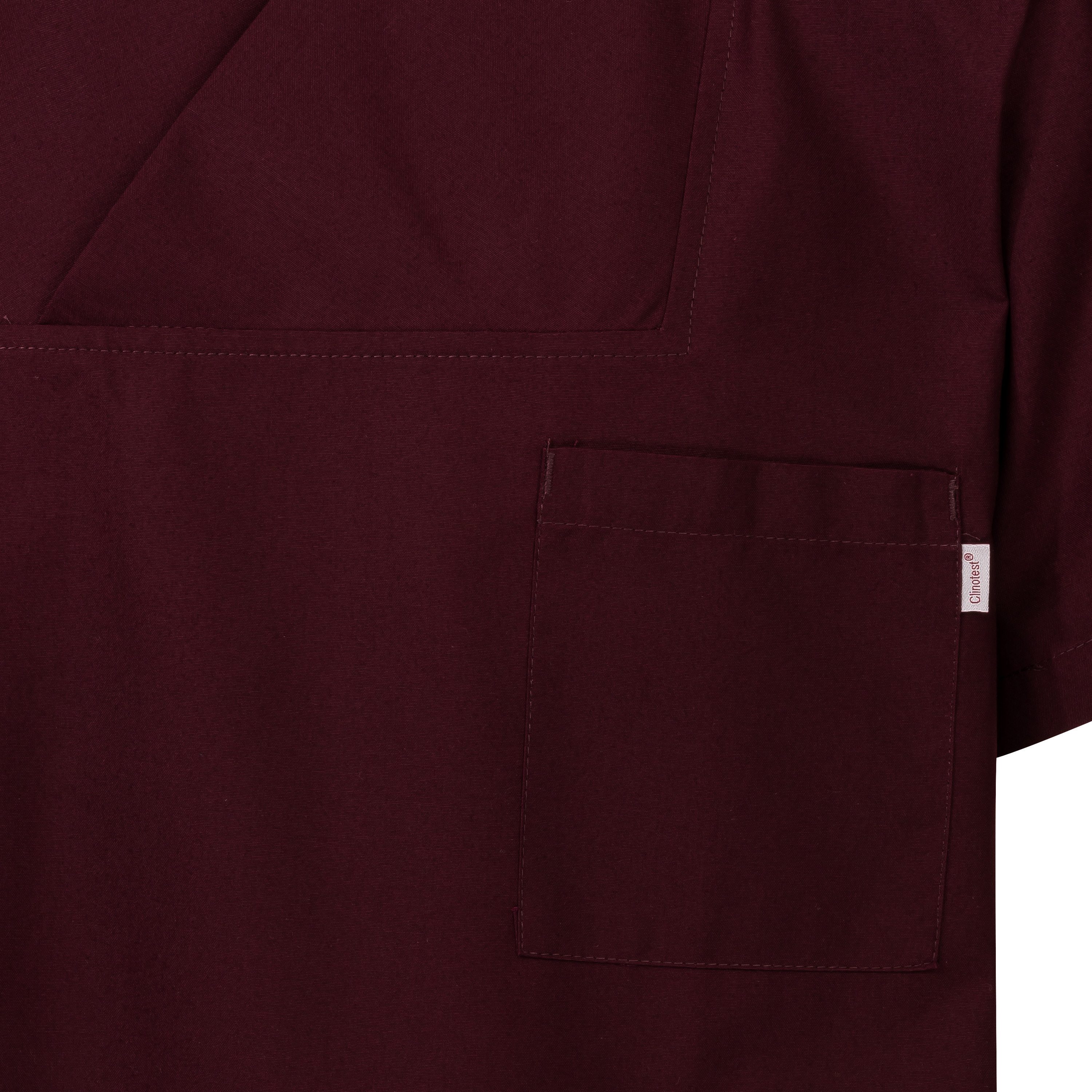 Clinotest Funktionsbluse Kasack für Damen & Herren – kochfest - 50% Baumwolle/50% Polyester
