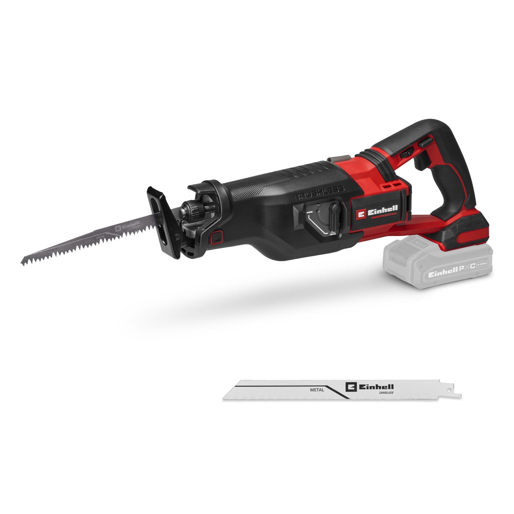 Einhell Akku-Säge TP-AP 18/32 Li BL - Solo, Professional Akku-Universalsäge, ohne Akku und Ladegerät