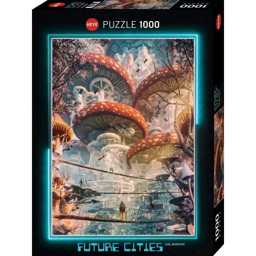 HEYE Puzzle Shroomland, 1000 Puzzleteile