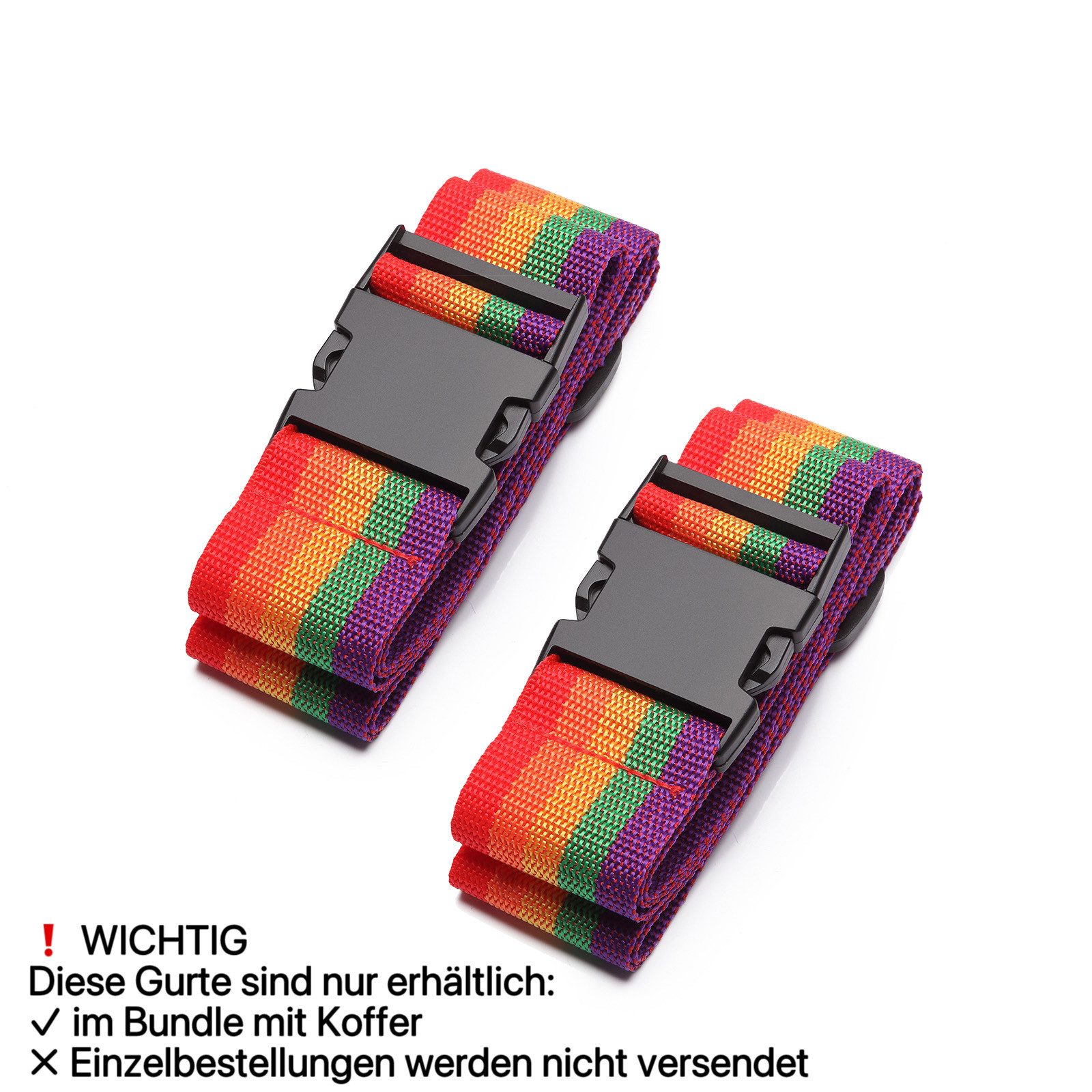 KONO Trolleyset Kombi-Set: Hartschalen-Koffer + Handgepäcktasche, günstig online kaufen
