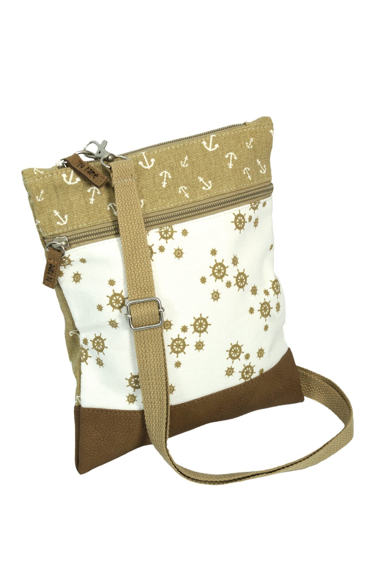 Crossbag Tasche (1-tlg), ideal Tasche, Freizeitaktivitäten. für Beauty Anker & Hübsche Umhängetasche kleine Steuerrad Navy Thinxx