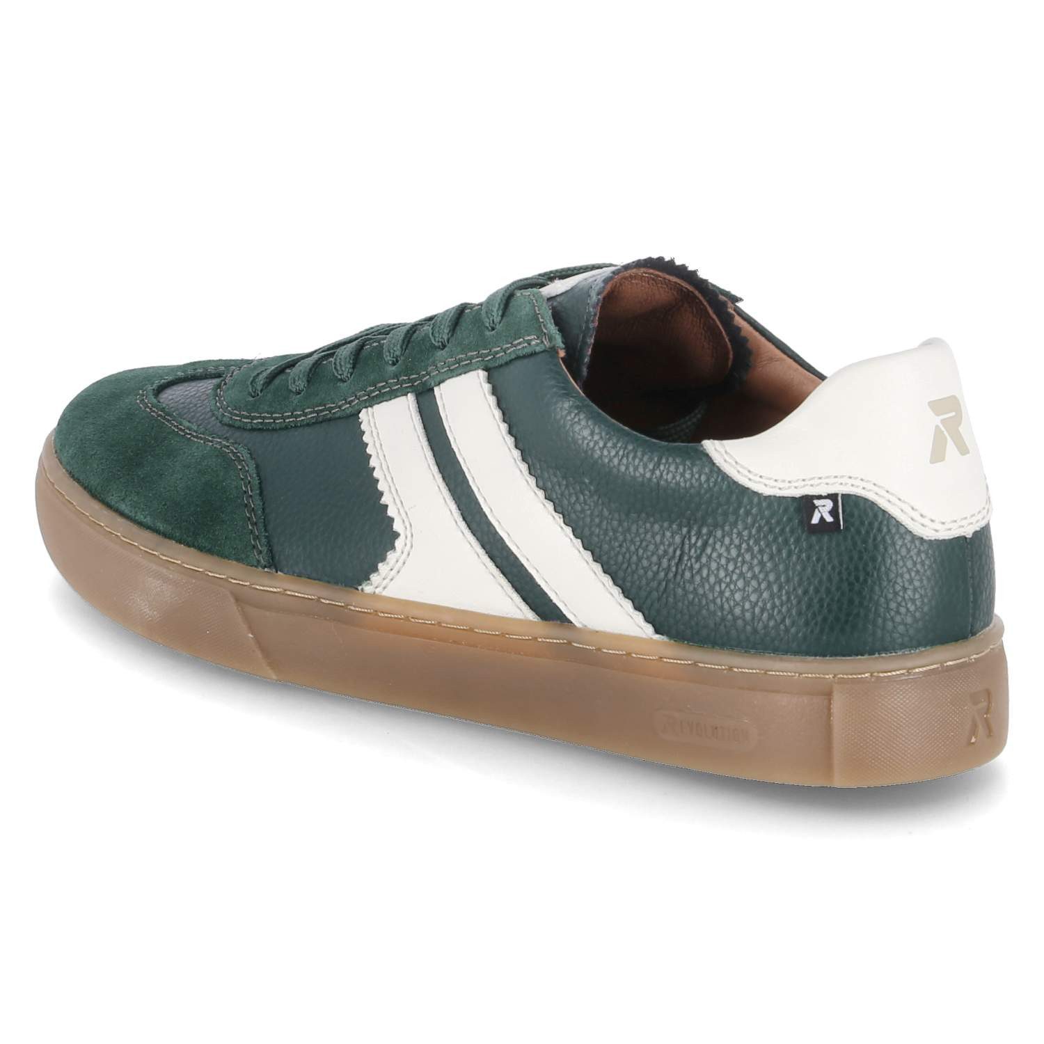Rieker EVOLUTION Rieker Evolution U0707-54 Herren Leder green Schnürschuh