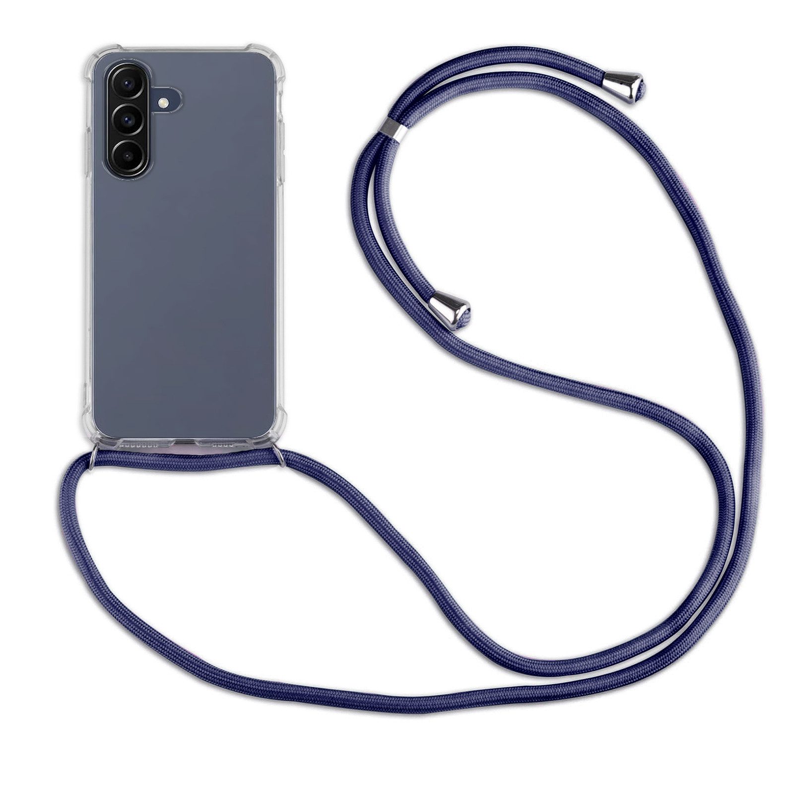 betterfon Handykette für Samsung Galaxy A57 Hülle mit Band Kordel Handyhülle mit Band, Stoßfestes TPU-Case + verstellbares PP-Handyband