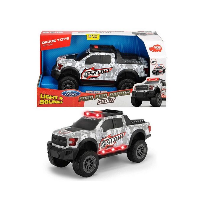 Dickie Toys Spielzeug-Auto 203756000 Ford F150 Raptor - Scout