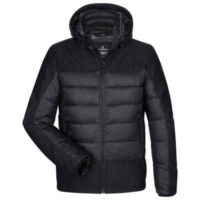 Milestone Hybridjacke Milestone Herren Hybridjacke Steppjacke Howard schwarz