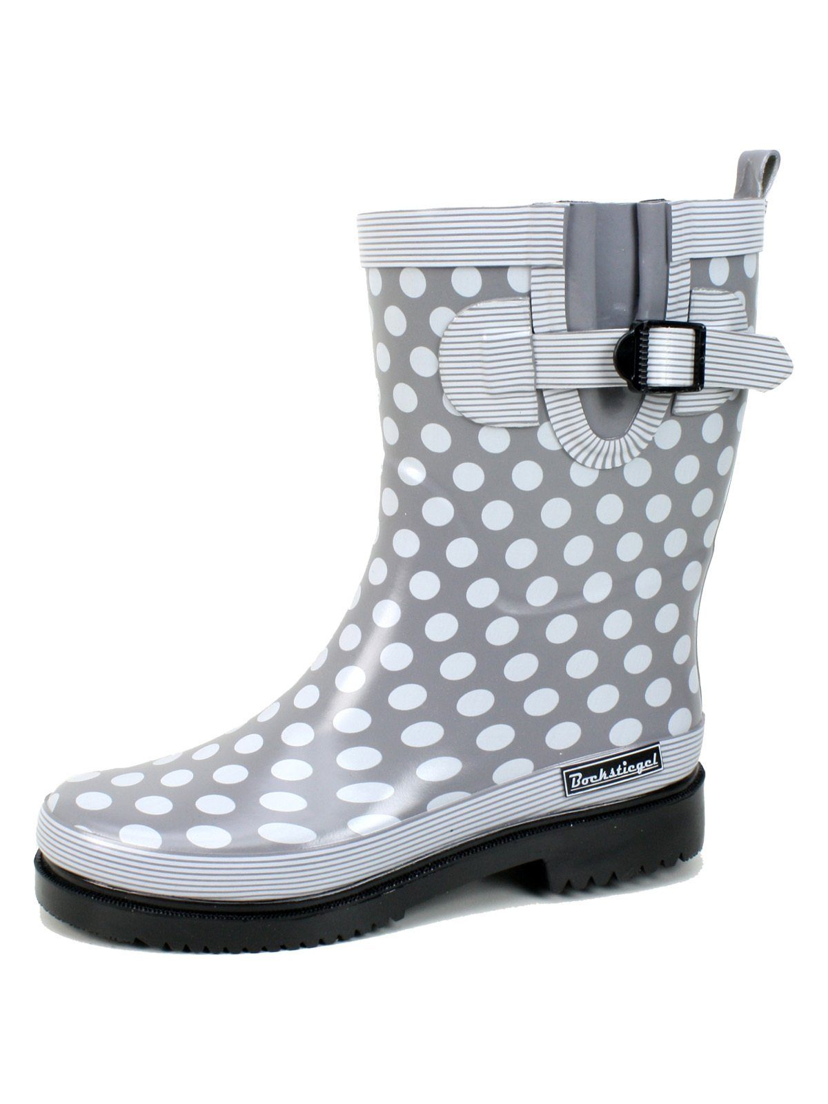 Bockstiegel Regenstiefel Dorin-K grau/multi Gummistiefel günstig online kaufen