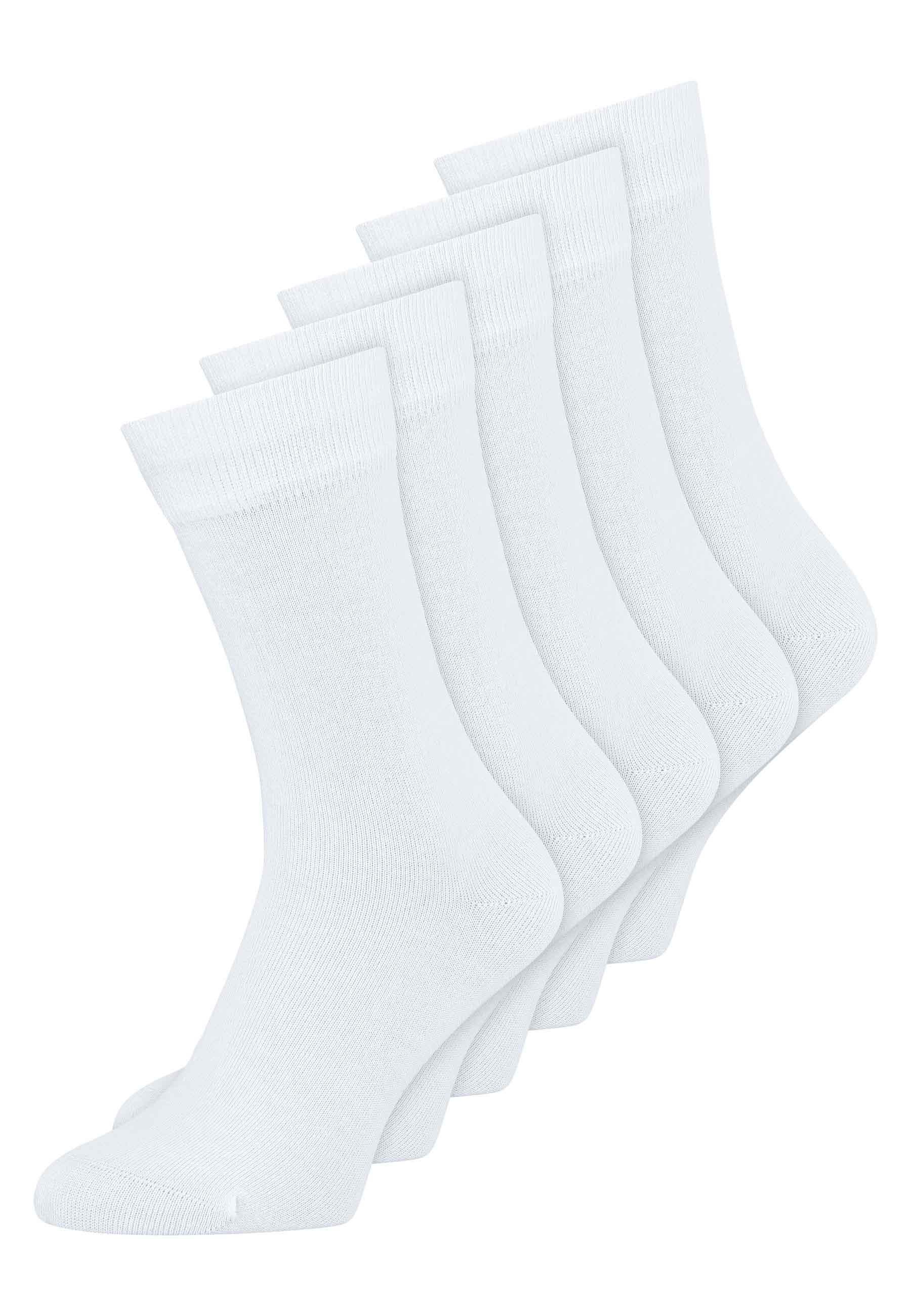 MELA Socken Basic Socken 5 Paare Das Elasthan "Roica" ist abbaubar, ohne Sc günstig online kaufen