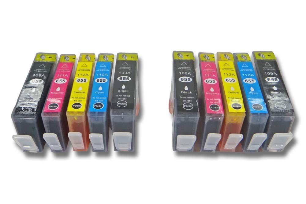 vhbw passend für HP Deskjet 4615, 4625, 3525 Drucker & Kopierer Tintenpatrone