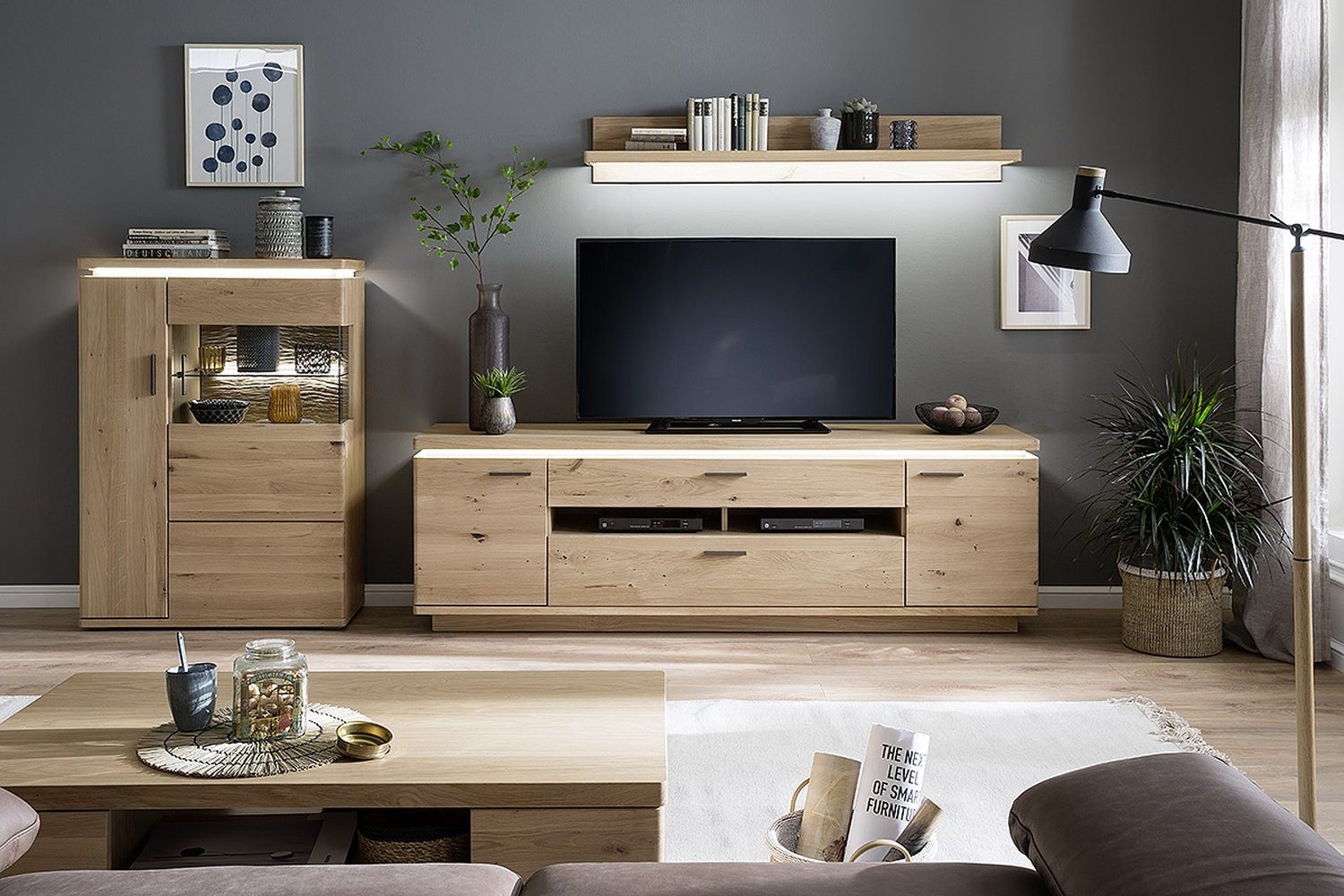 MCA furniture TV-Schrank 210 x 68 x 50 cm (B/H/T)