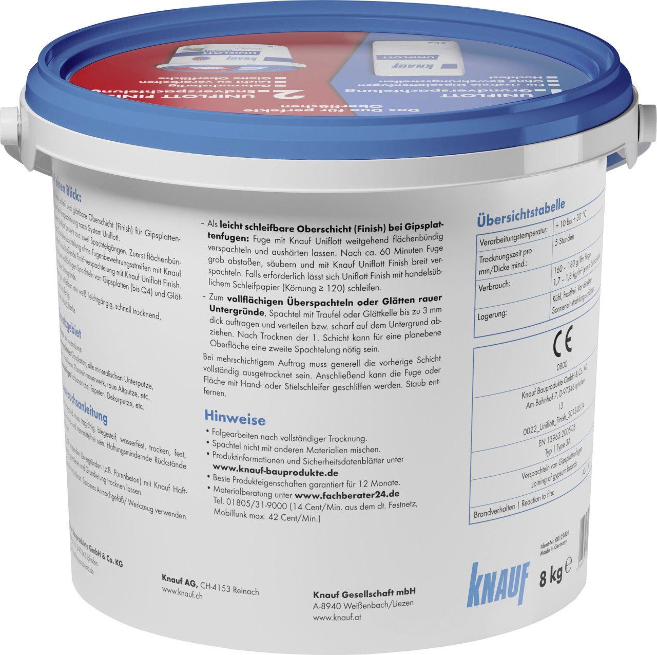 KNAUF Spachtelmasse Knauf Uniflott Finish Spachtelmasse günstig online kaufen