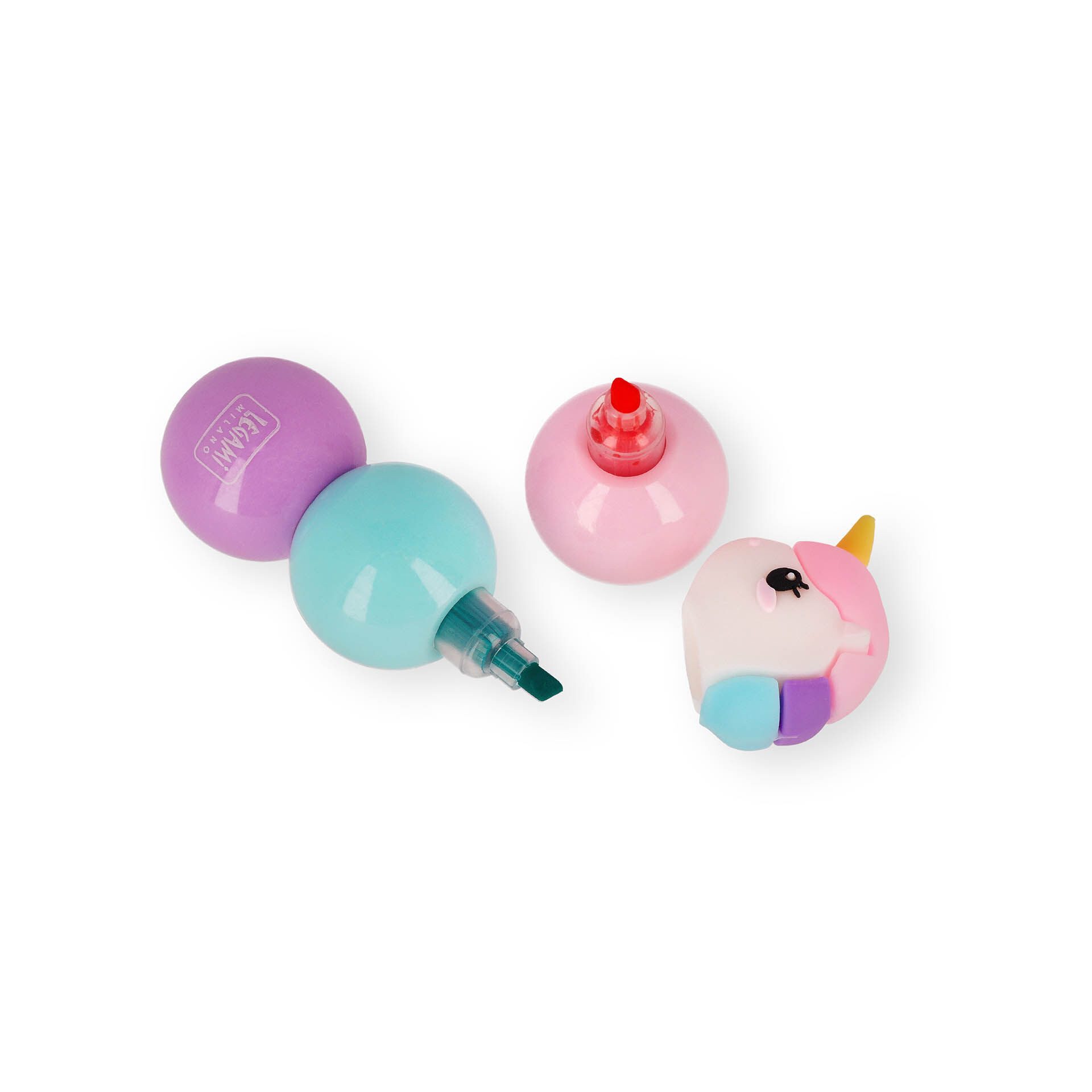 Legami Marker LEGAMI 3 IN 1 Textmarker EINHORN