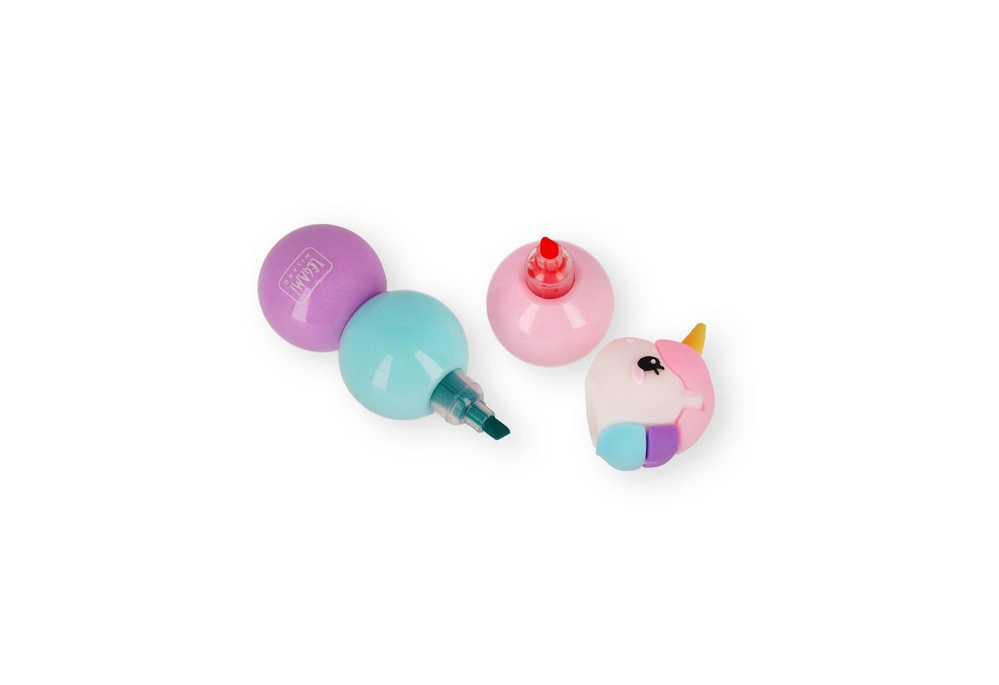 Thumbnail - Legami Marker LEGAMI 3 IN 1 Textmarker EINHORN