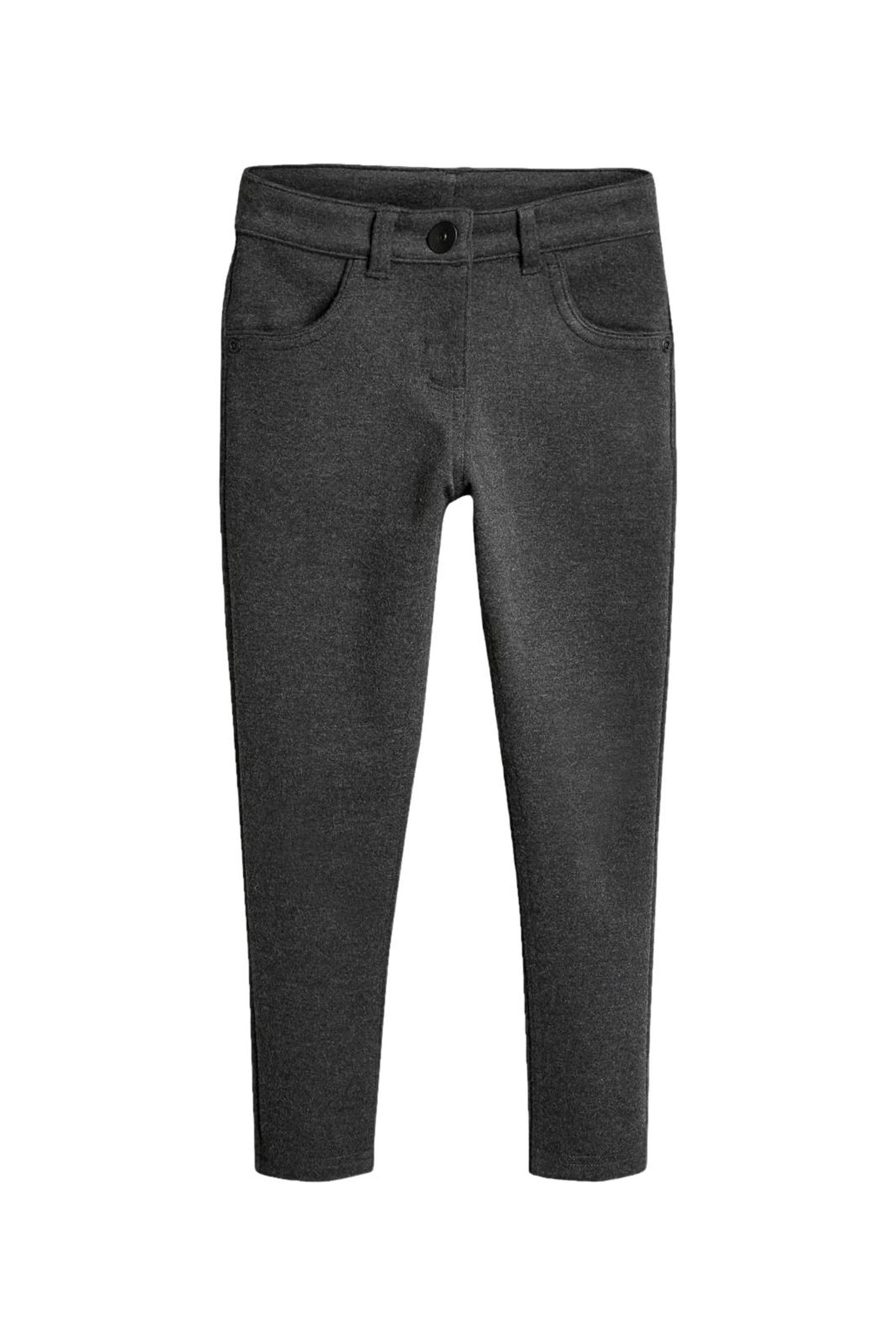 Stretch-Hose Schmal geschnittene Jerseyhose
