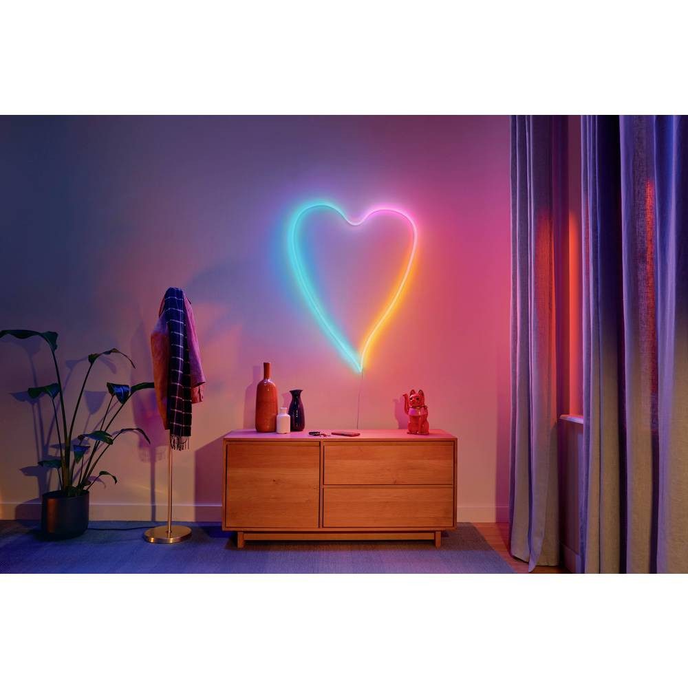 WiZ LED Stripe Flex Strip Tunable White & Color, 3m, Einzelpack 8720169072510, dimmbar