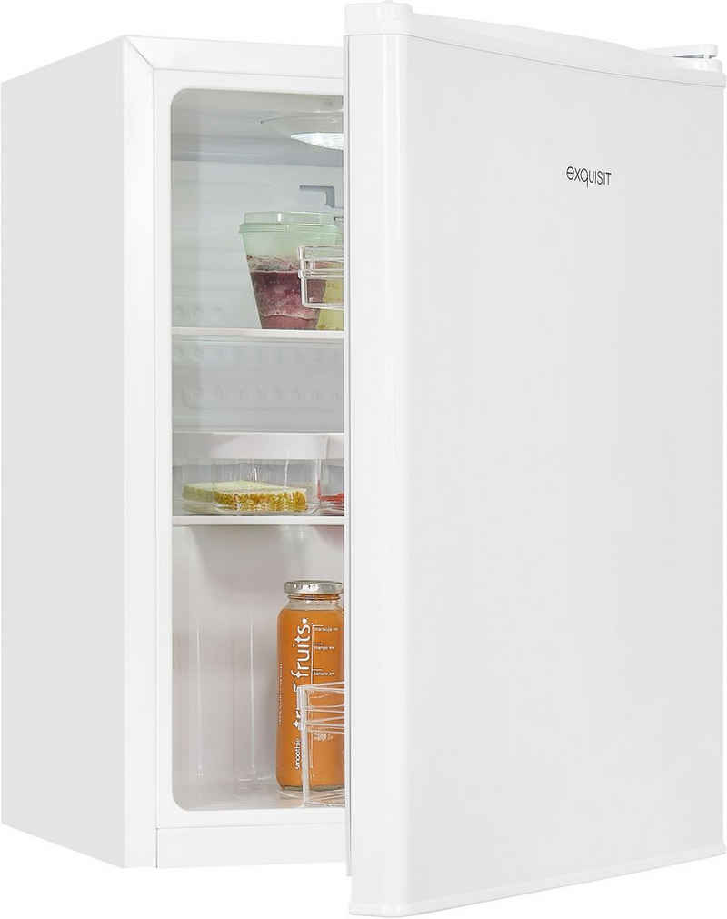 exquisit Kühlschrank KB60-V-090E weiss, 62 cm hoch, 45 cm breit