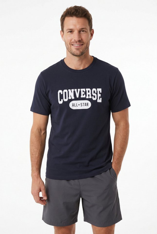 Converse T-Shirt RETRO LOGO T-SHIRT aus Baumwolle, in den Größen XS bis XXL