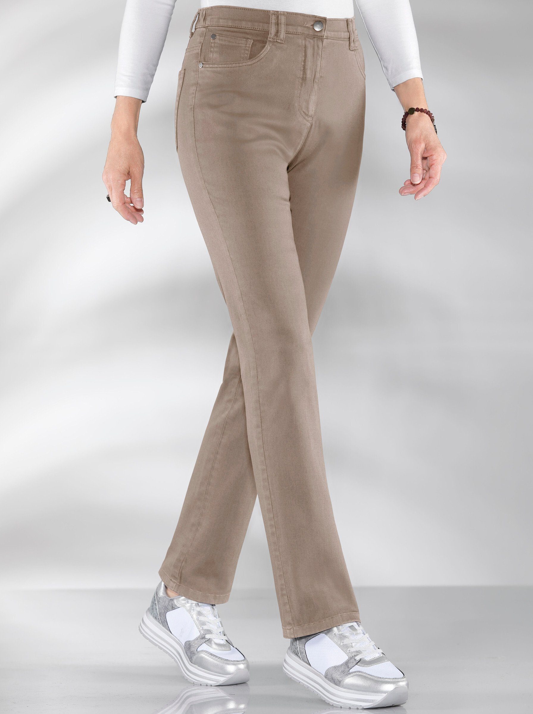 Sieh an! Bequeme Jeans Stretch-Hose komfortabel – Bild 2 von 4