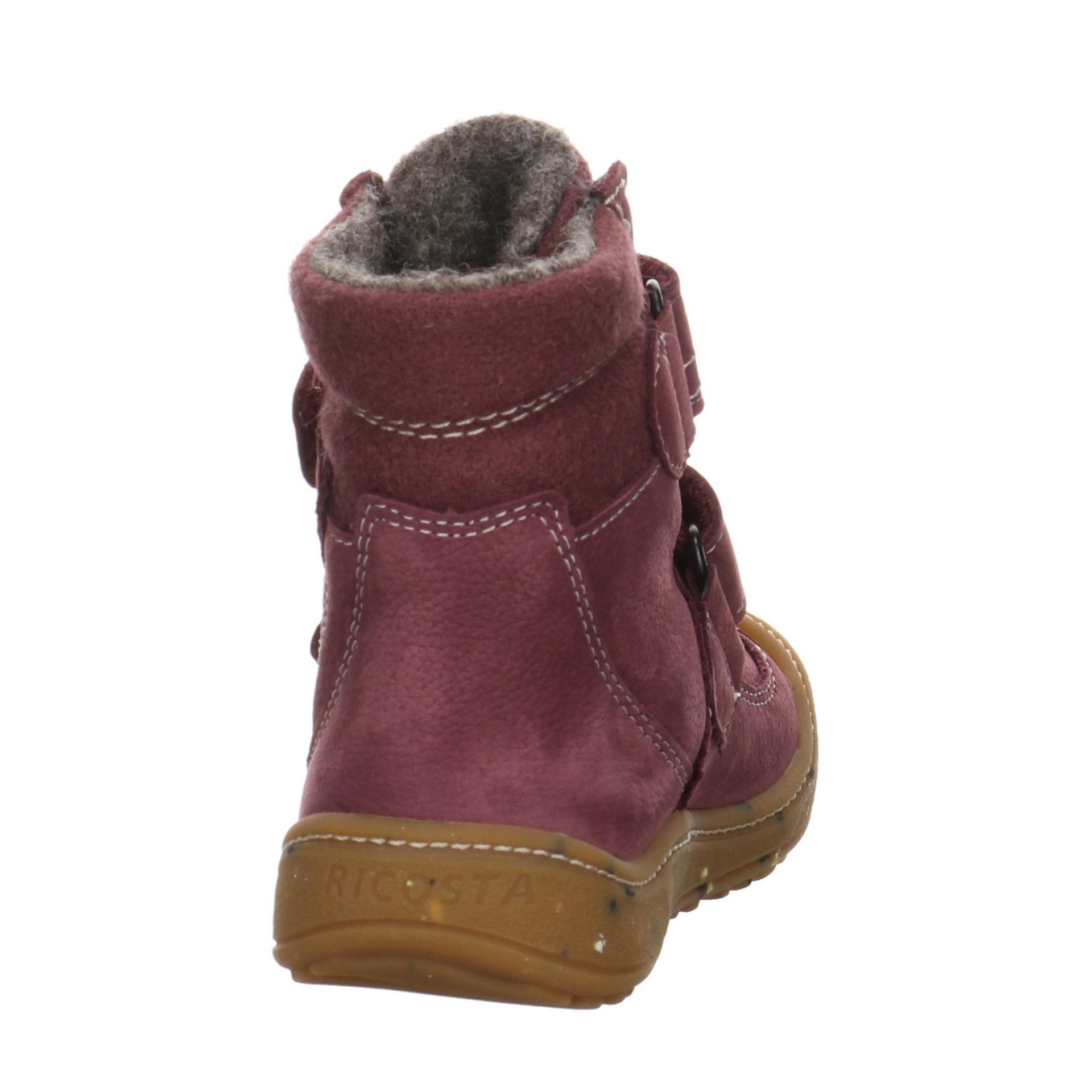 Ricosta Wood Tex Boots Winterboots Leder-/Textilkombination Leder-/Textilkombination pflaume uni