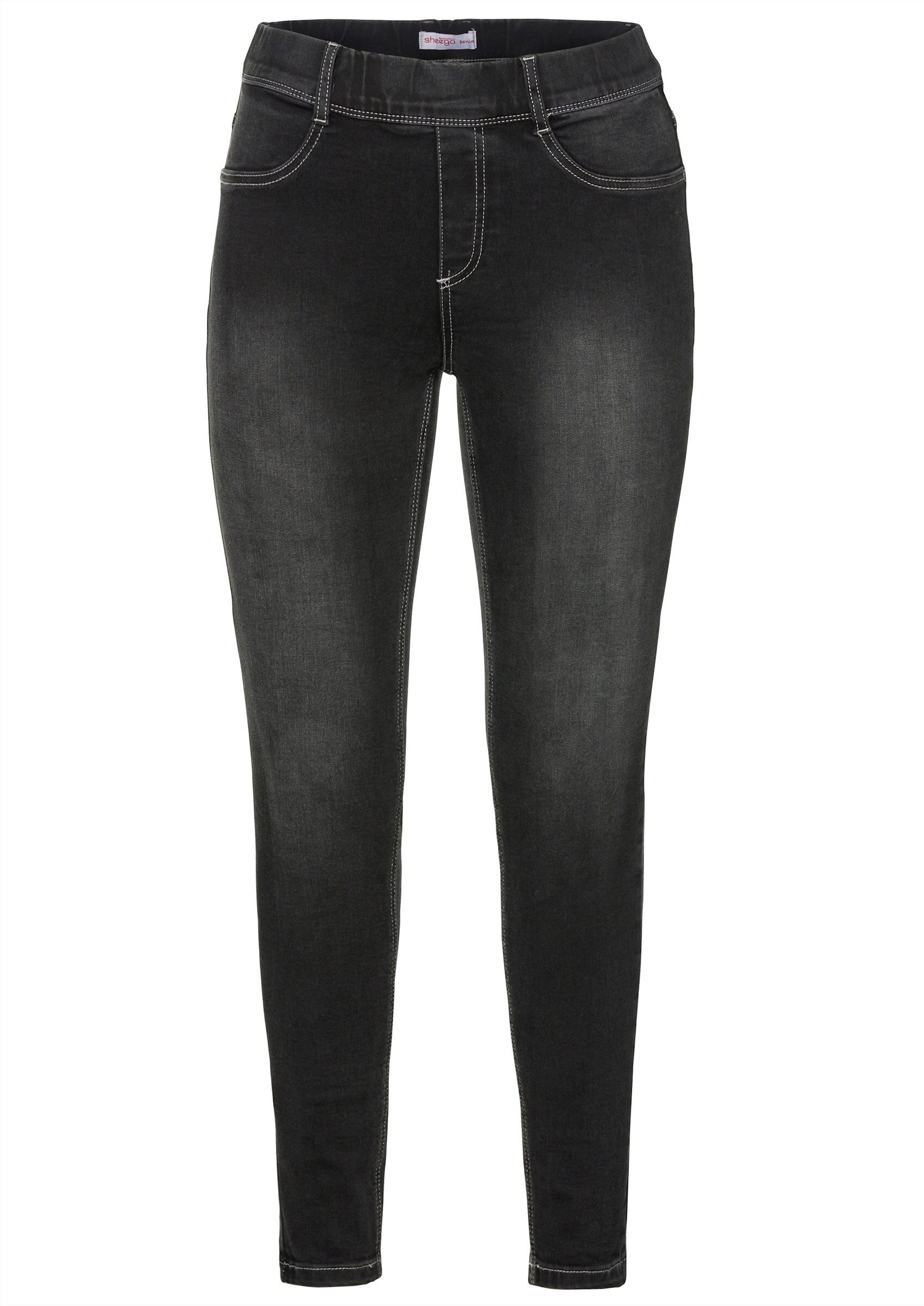 Jeansjeggings Große Größen