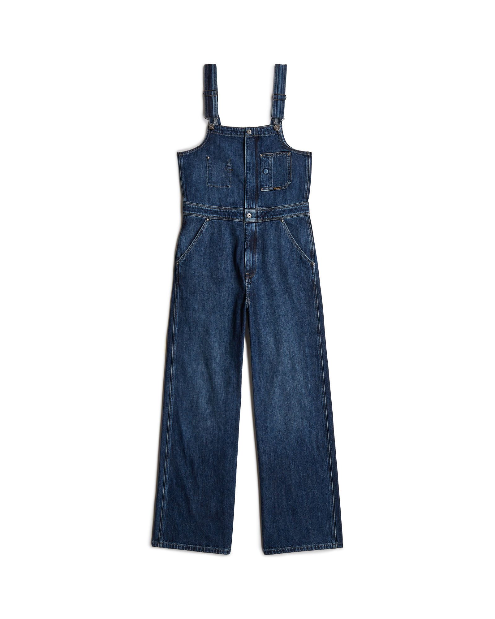 G-STAR Jumpsuit Straight Leg Zip Latzhose