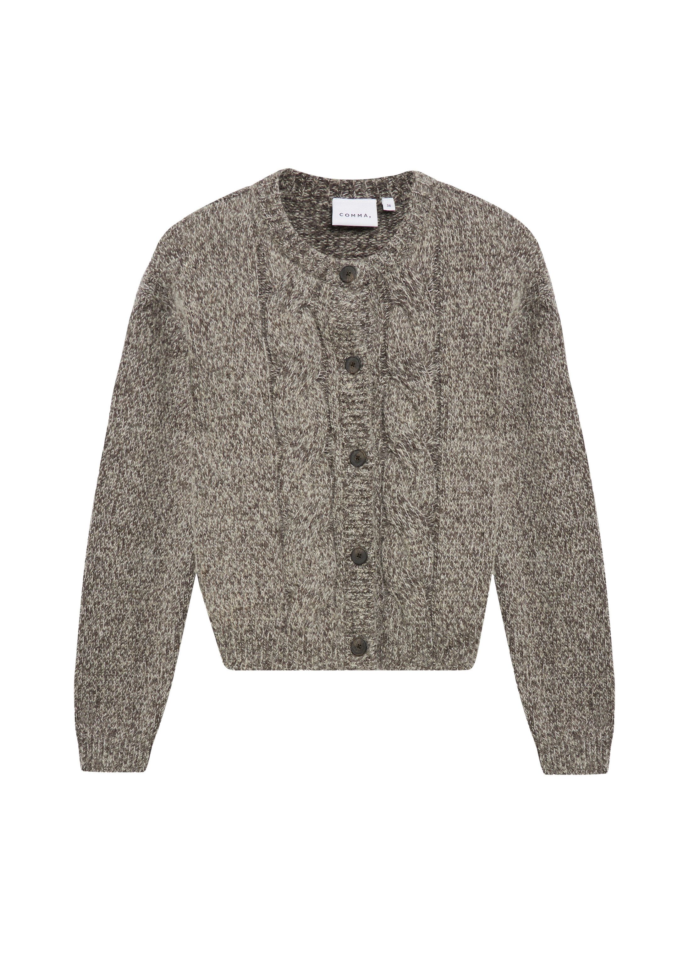 comma Cardigan Strickjacke Strickjacke