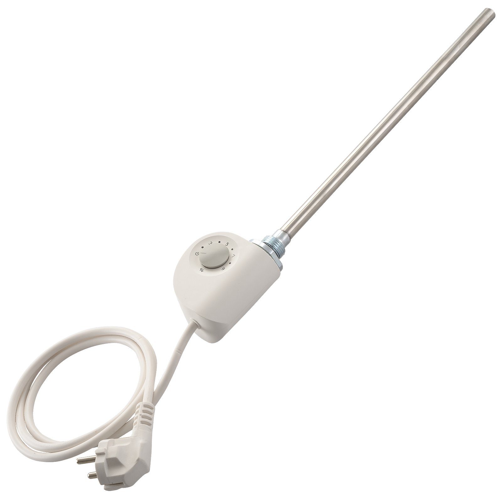 Schulte Heizstab, mit Leistungsregulierung, Kabellänge 120cm, Schutzart IPX4