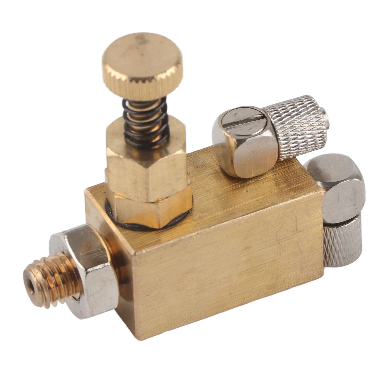 GARRYFIZH Formatkreissäge Kantenanleimmaschine mit Messingdüse für die Galvanisierung Gerade