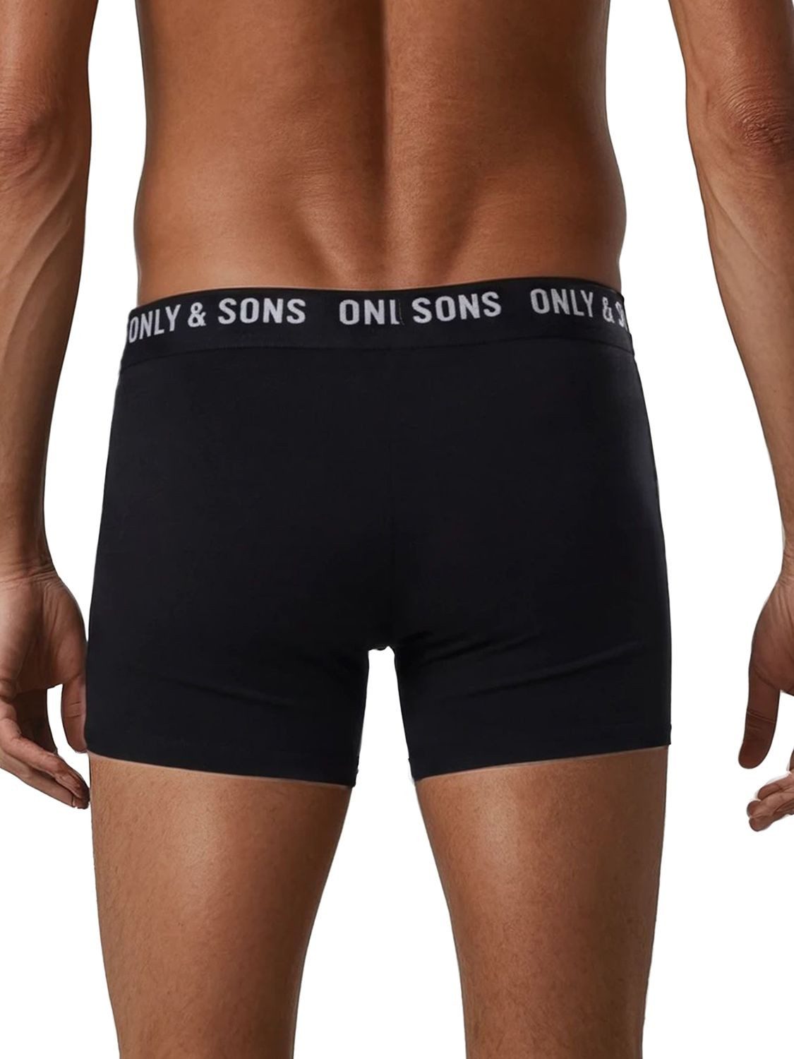 ONLY & SONS Boxershorts Herren Retroshorts ONSSCOTT 8 PACK Regular Fit (Vorteilspack, 1-St) Unterhosen mit Stretch