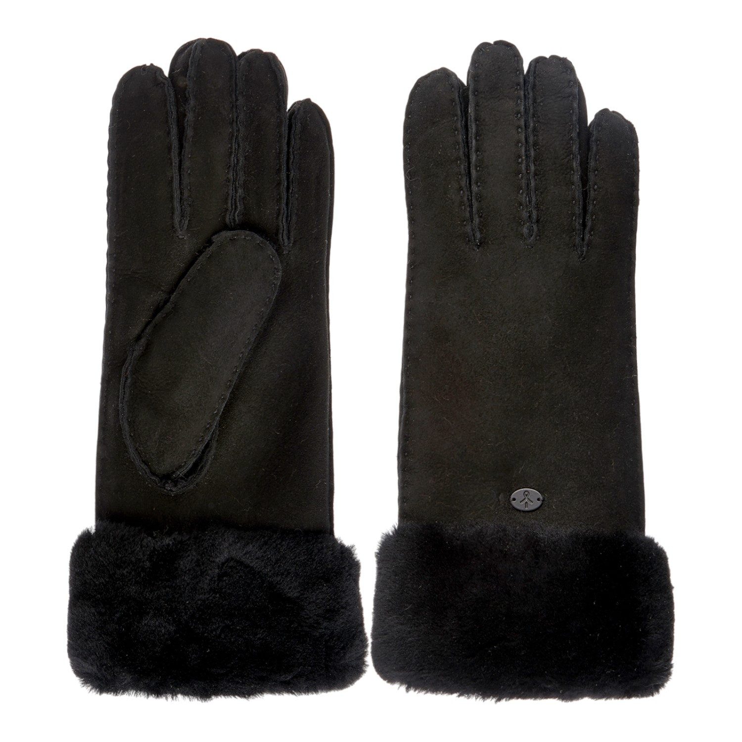 Emu Australia Multisporthandschuhe Winterhandschuhe Apollo Bay - weiches Lammfellinnenfutter - schwarz