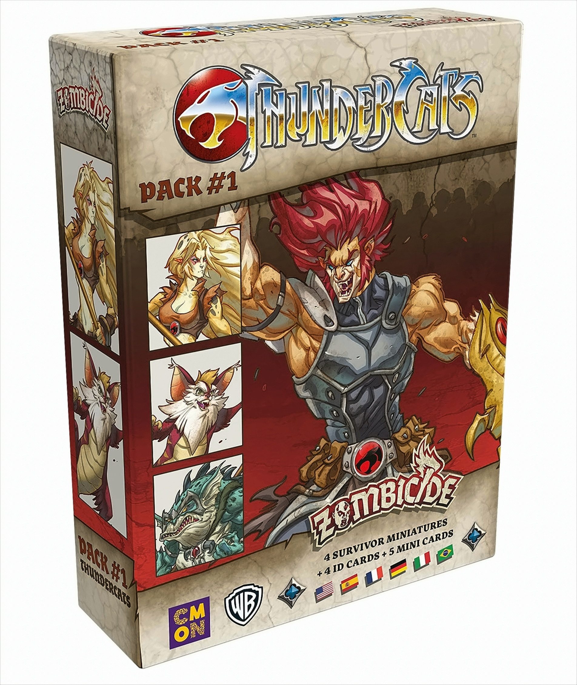Spiel CMON - Zombicide - Thundercats Pack 1, Fantasy Line