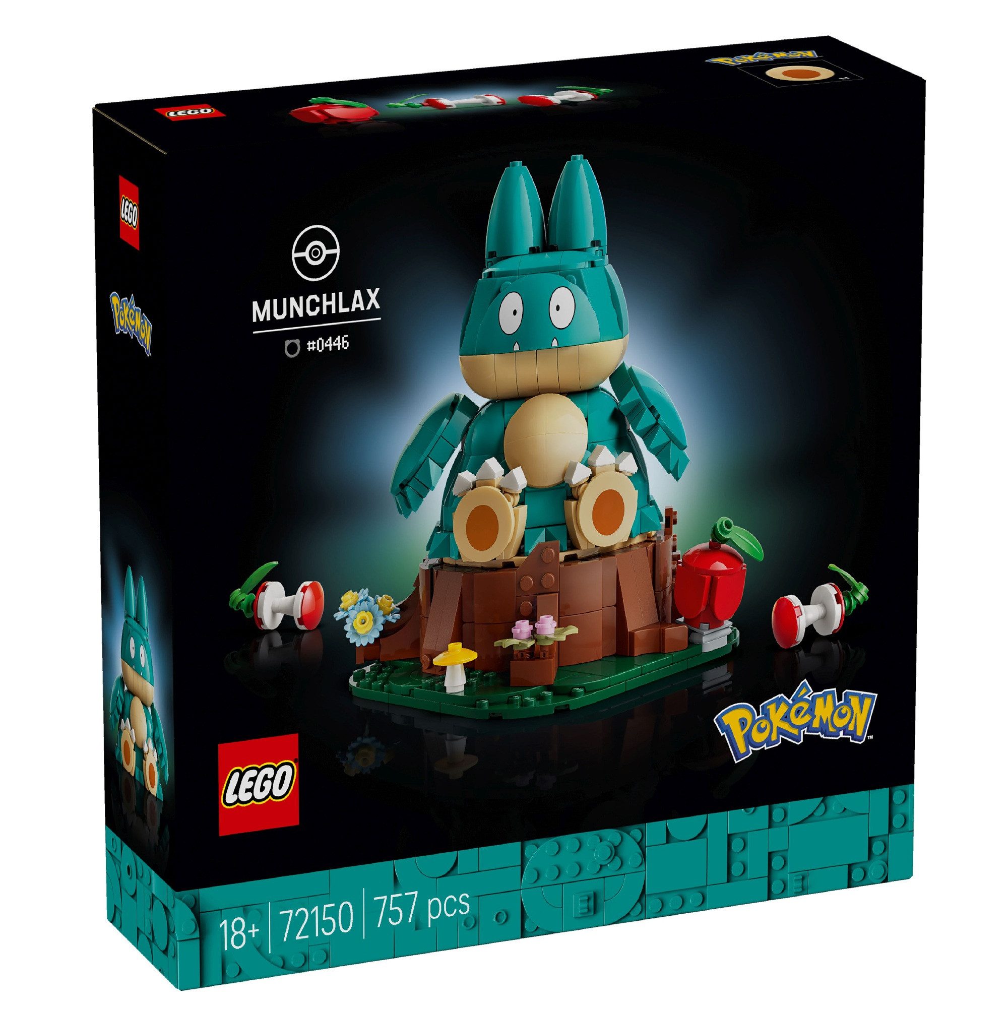 LEGO® Sammelkarte LEGO Pokemon Mampfaxo Set 72150