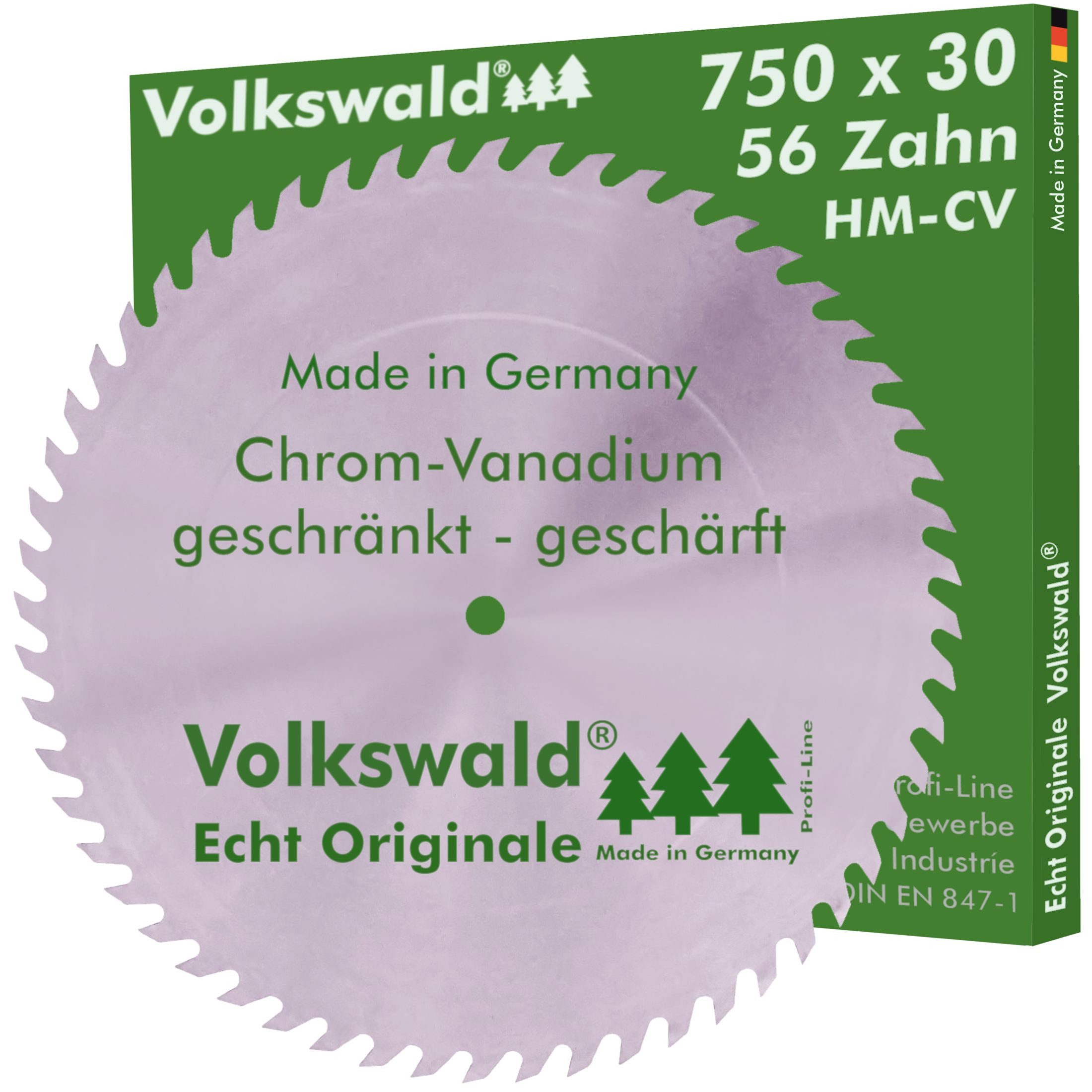 Volkswald Sägeblatt Volkswald ® Sägeblatt CV 750 x 30 mm Z= 56