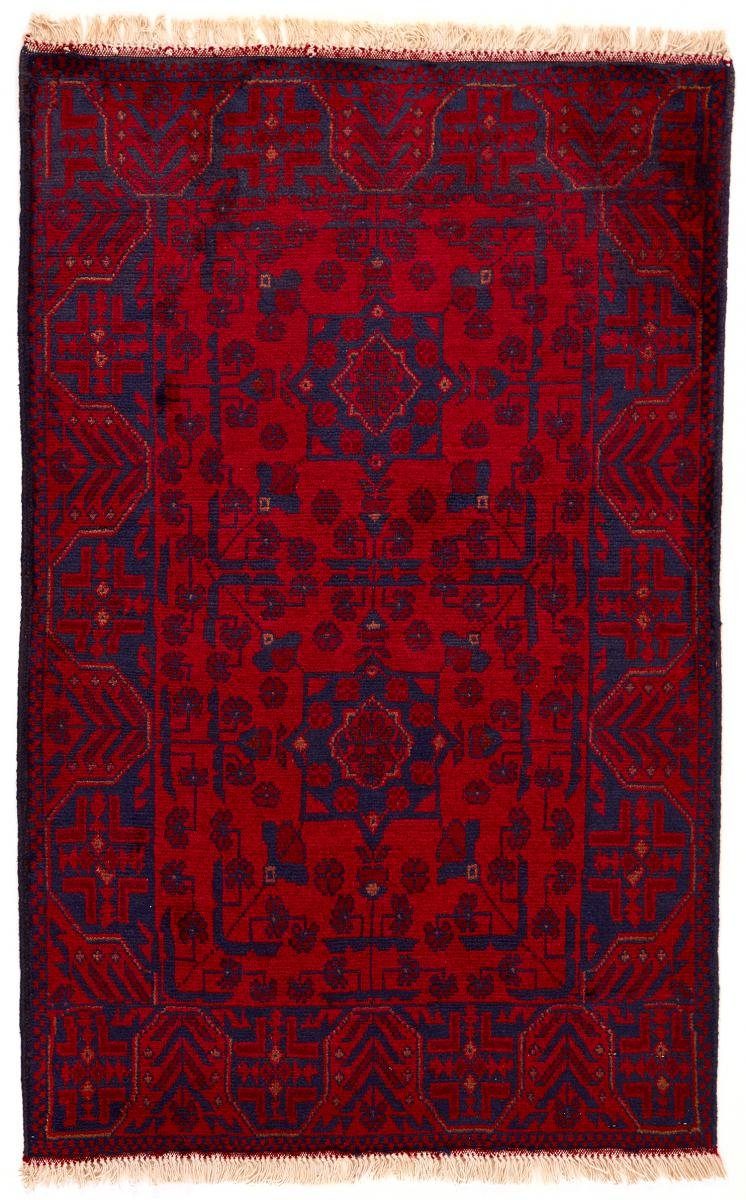 Orientteppich Khal Mohammadi 78x125 Handgeknüpfter Orientteppich, Nain Trading, rechteckig, Höhe: 6 mm