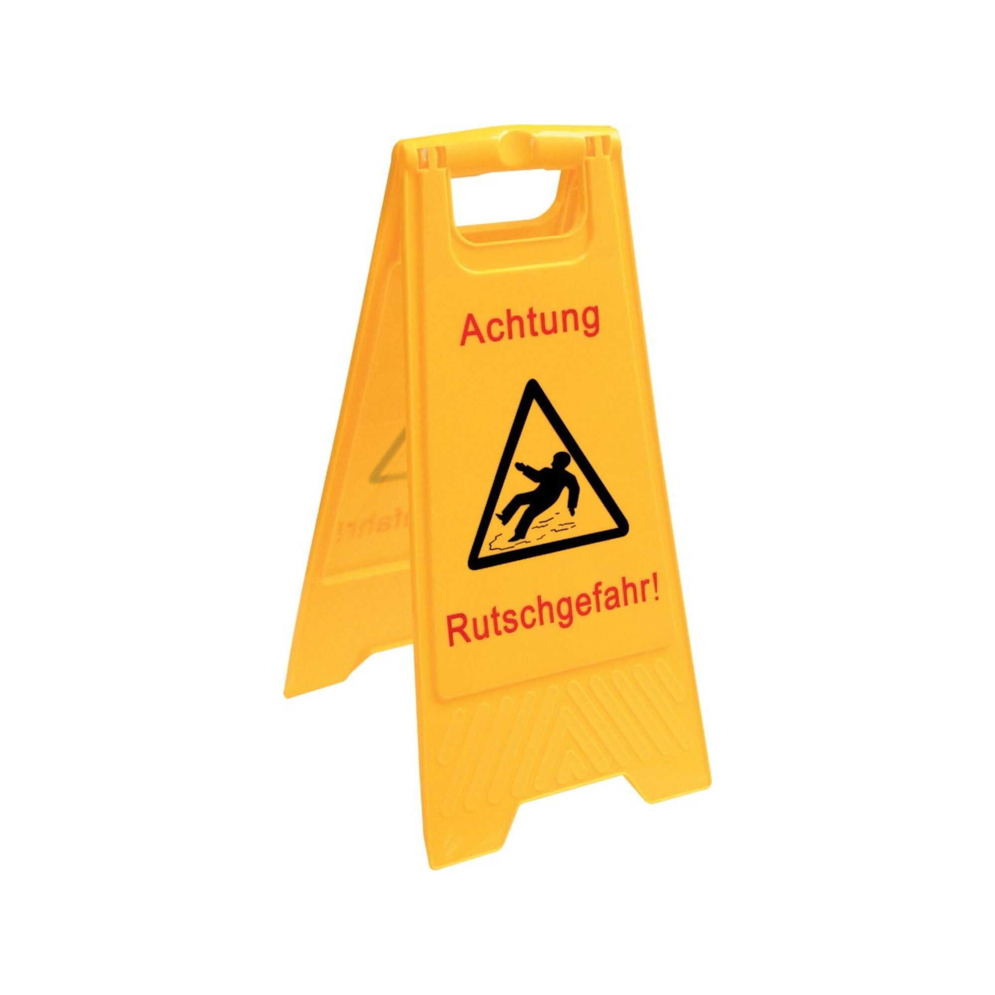 Sprintus Warnschild Sprintus Warnschild Achtung Rutschgefahr Schriftzug 300mm 570mm gelb/s