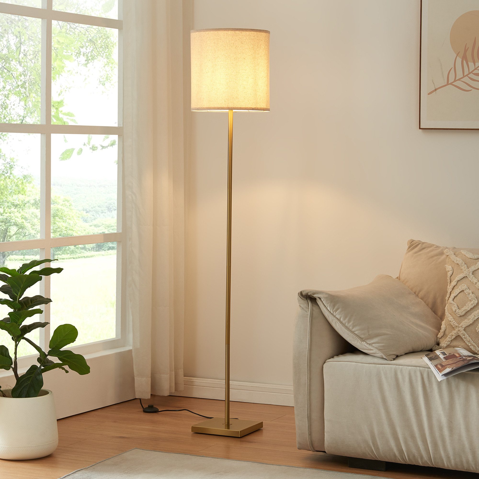 lux.pro Stehlampe, ohne Leuchtmittel, »Fildholm« 157 günstig online kaufen