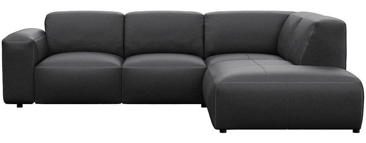 FLEXLUX Ecksofa Lucera, super Sitzkomfort durch Kaltschaum im Sitz, L-Form, modern & anschmiegsam, Designsofa, modernes skandinavisches Design