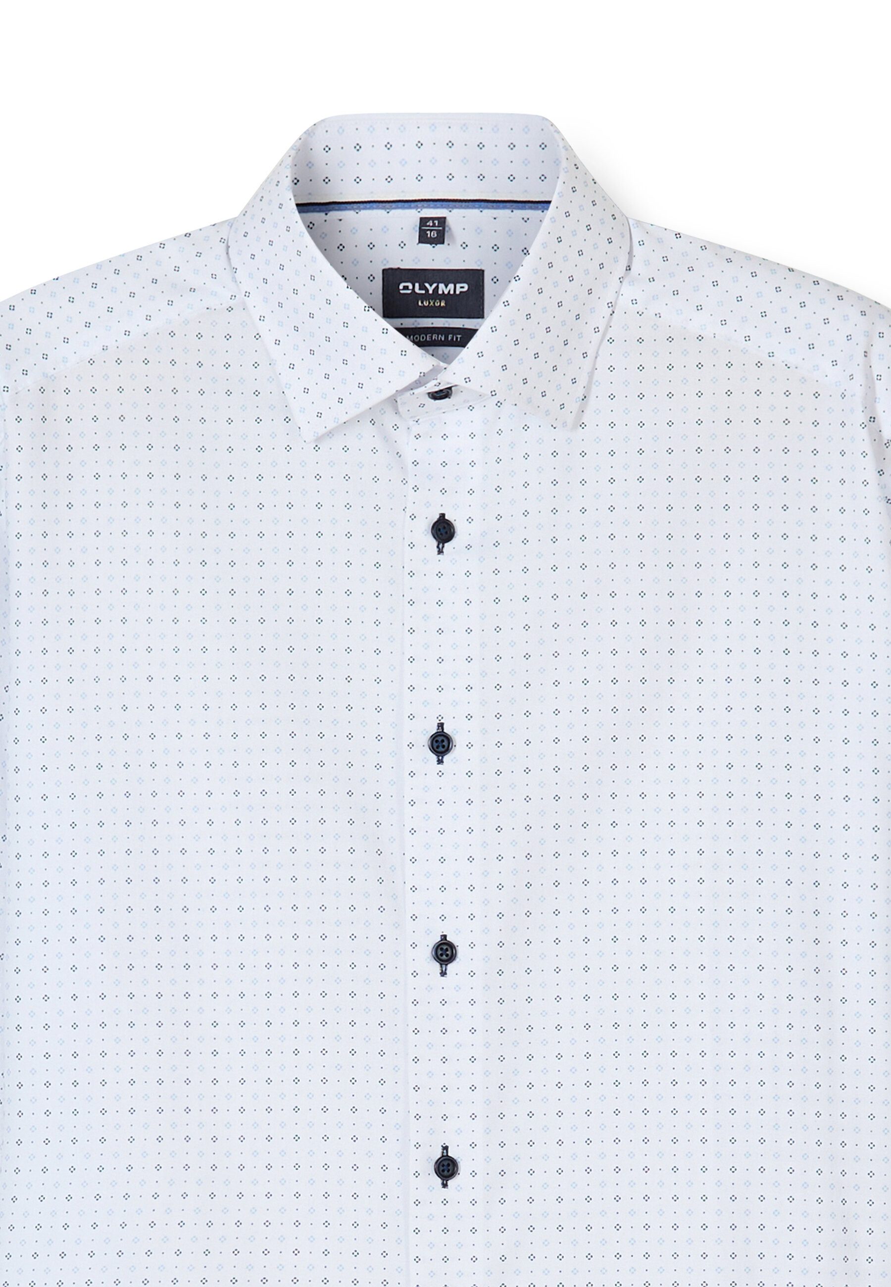 OLYMP Businesshemd OLYMP Luxor, modern fit, Under-Button-down mit extra langem Arm