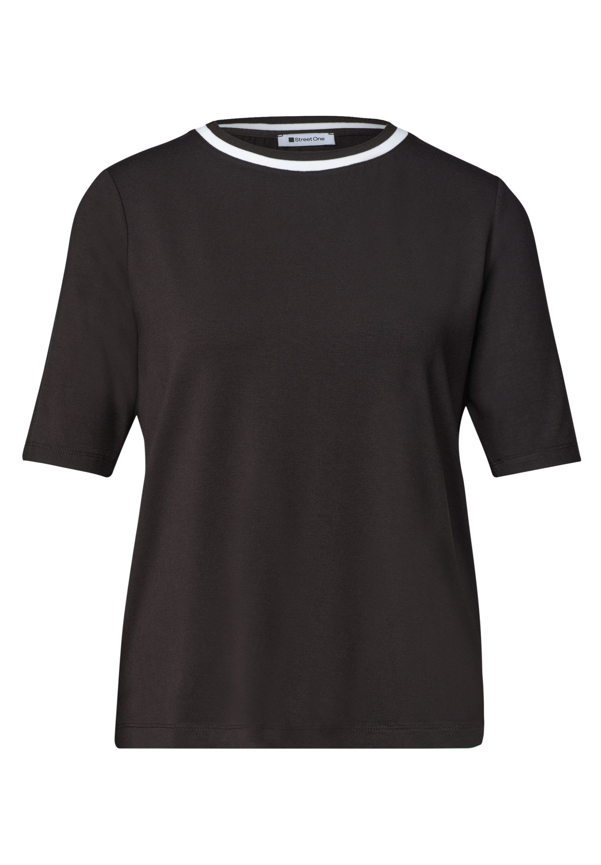 STREET ONE T-Shirt mit Rundhalsausschnitt – Bild 4 von 5