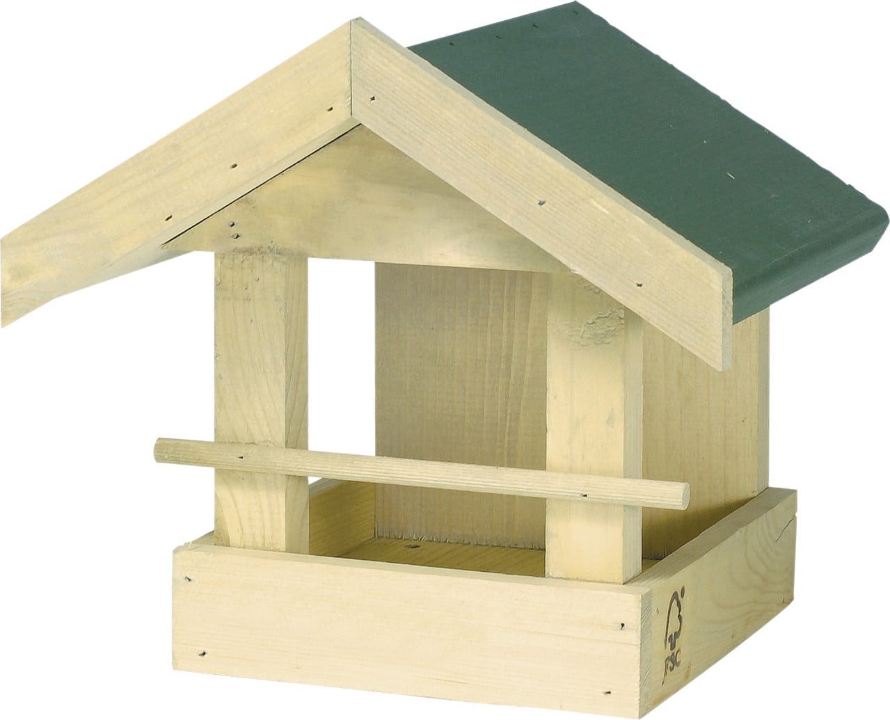 Wildlife Vogelhaus CJ Wildlife Futterhaus Memphis natur/grün 23,5 x