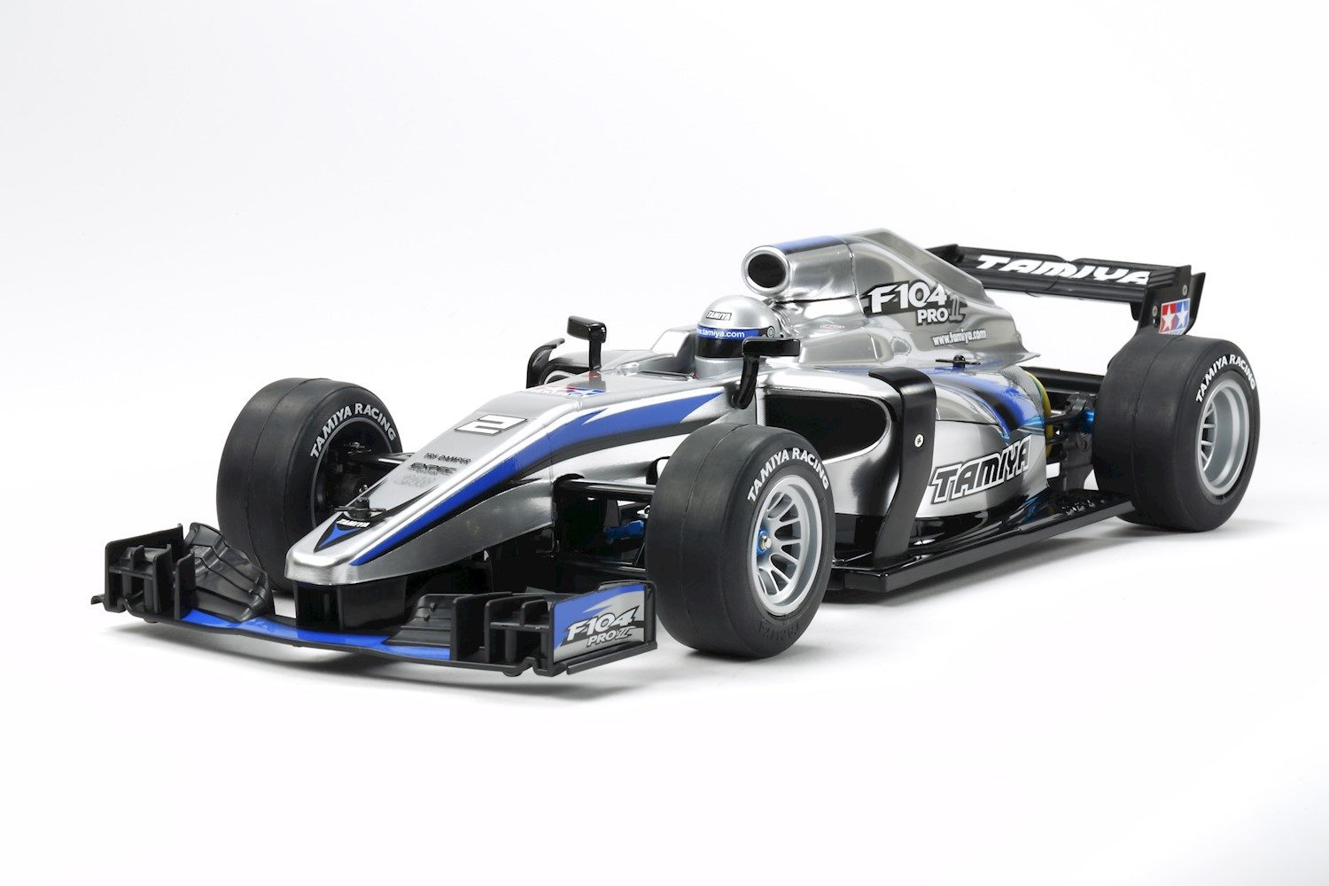 RC-Buggy Tamiya 1:10 RC Car F104 Pro II Chassis Kit Bausatz
