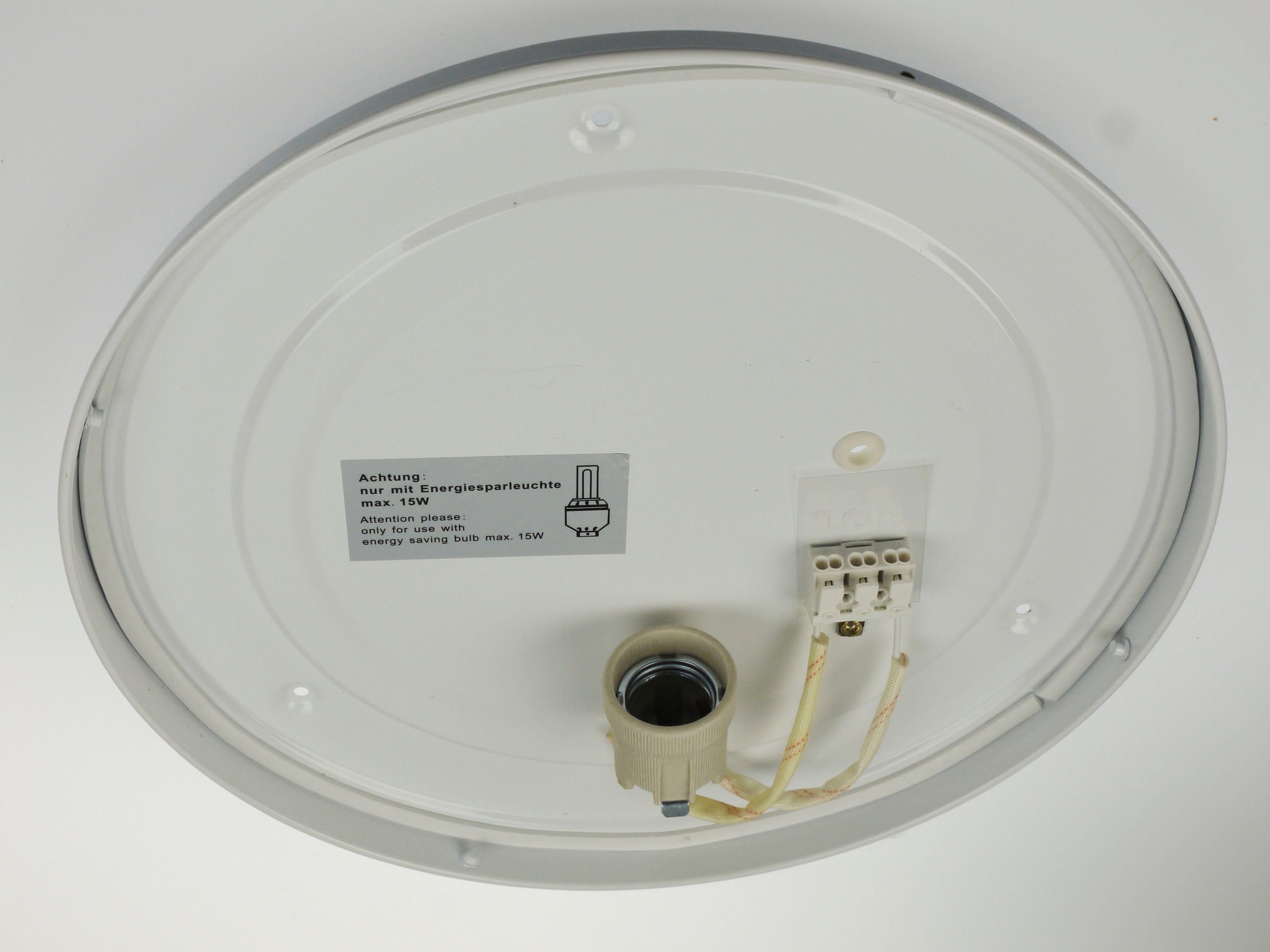 niermann Deckenleuchte Deckenschale Baustelle, Kinderlampe, Kinderzimmer, bruchsicherer Kunststoff