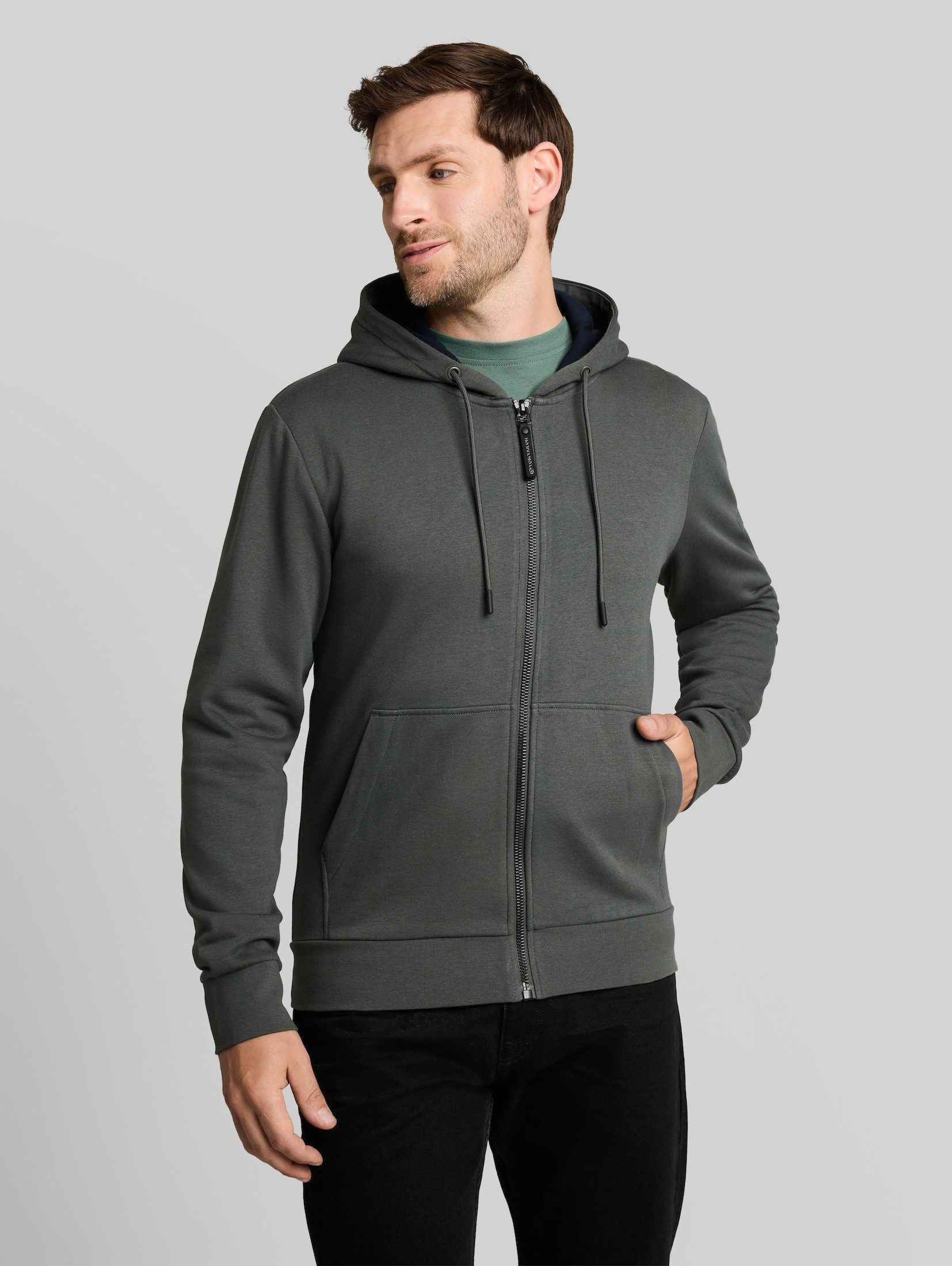 TOM TAILOR Sweatshirt Strick & Sweatshirts Basic Hoodie Sweatjacke