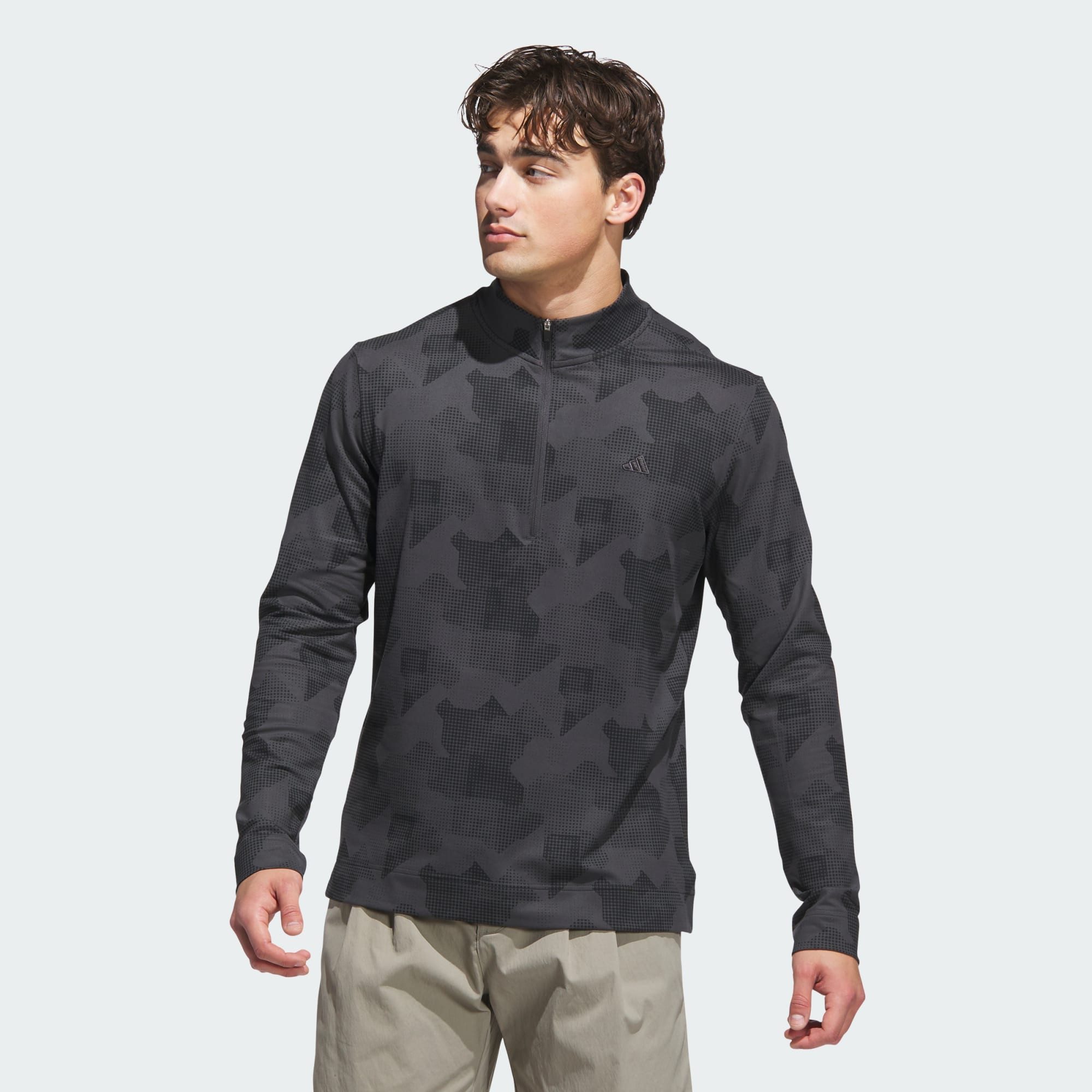 adidas Performance Sweatshirt GO-TO PRINTED QUARTER-ZIP PULLOVER (1-tlg)