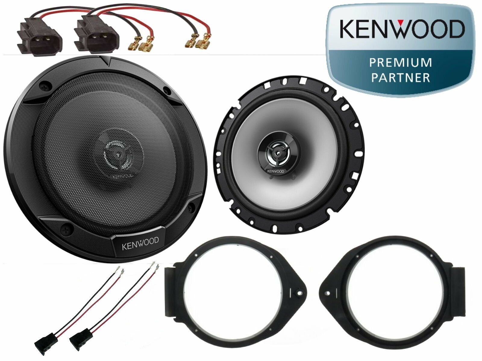 DSX Kenwood passend für Opel Crossland X Bj 17-21 Laut Auto-Lautsprecher (30 W)