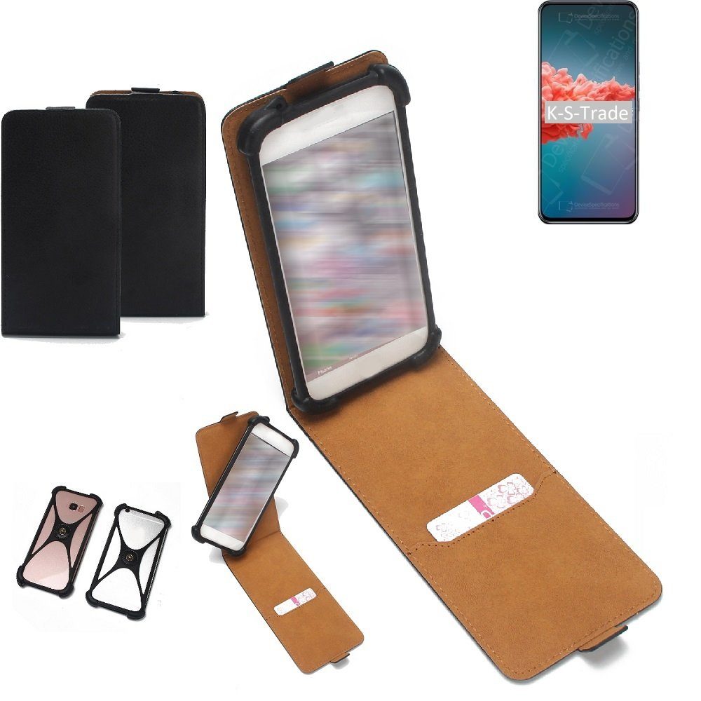 K-S-Trade Handyhülle für Xiaomi Redmi Note 9 5G, Handyhülle Schutzhülle Hülle Case Cover Flip Style Bumper