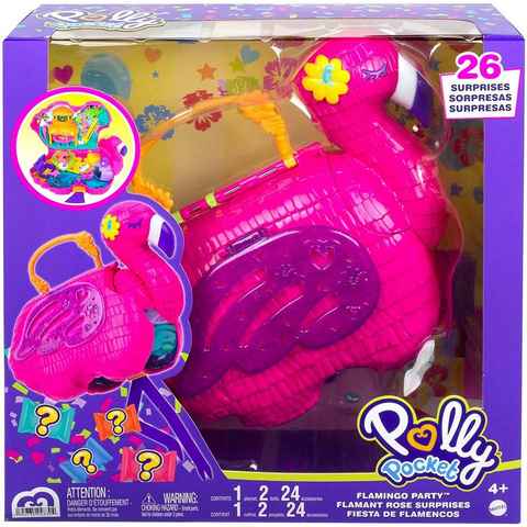 Mattel GmbH Minipuppe Mattel HGC41 - Polly Pocket Flamingo-Party Spielset