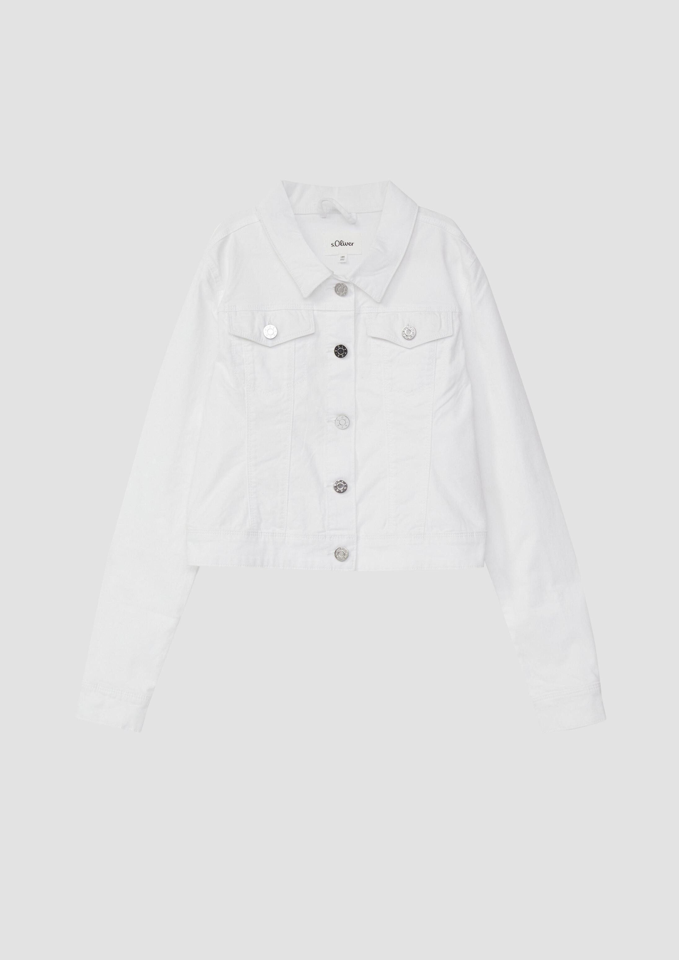 s.Oliver Funktionsjacke Indoor-Jacke Jacke aus elastischem Twill