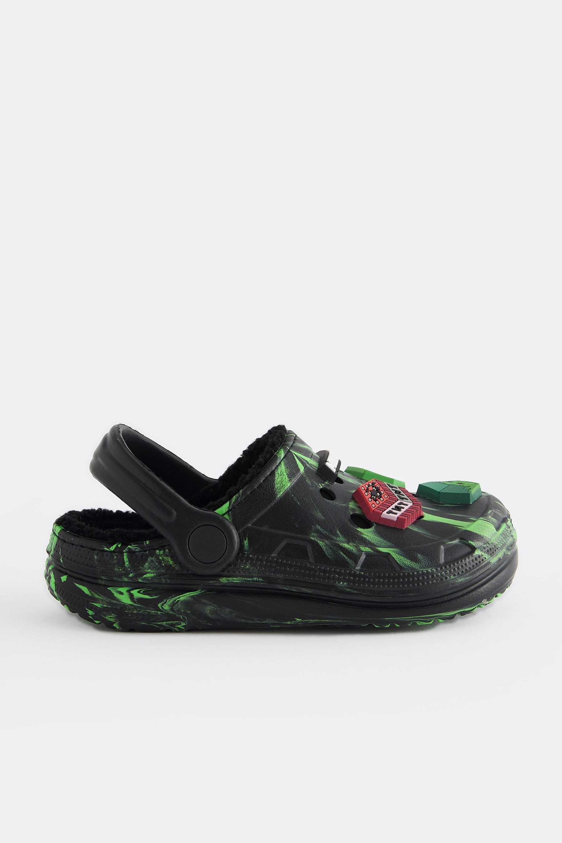 Marmorierte Hausschuhe Clogs, Minecraft Hausschuh