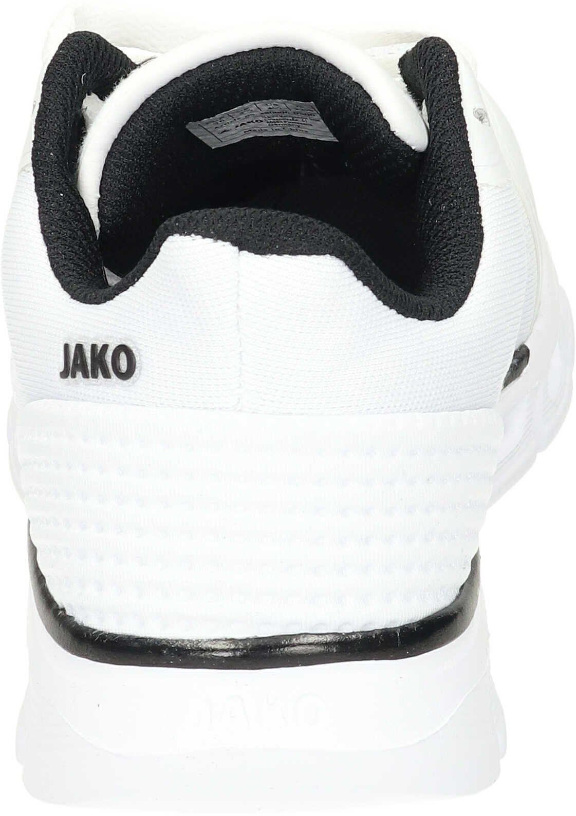 Jako Sport Sneaker aus weiß Synthetik/Mesh