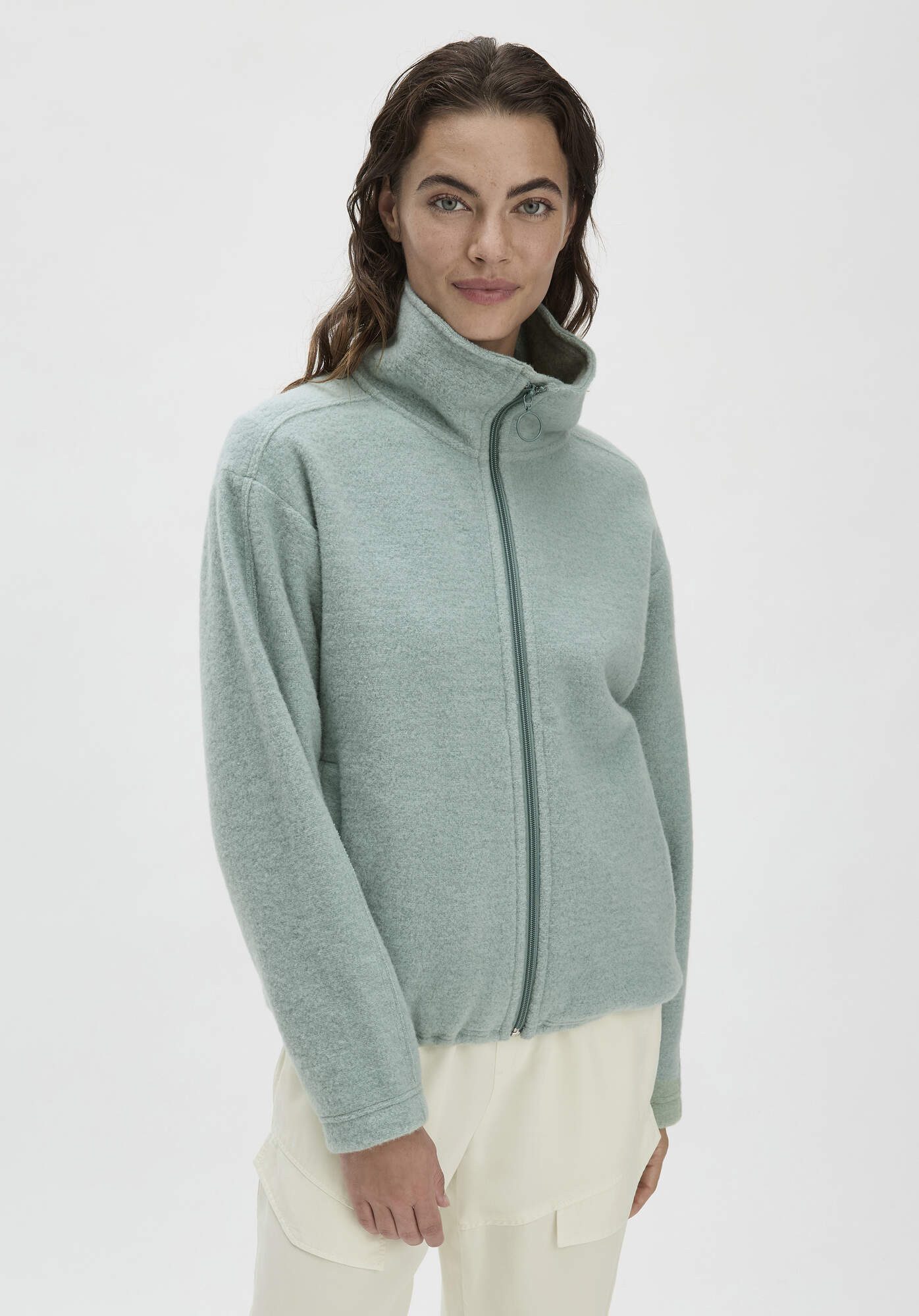 Hessnatur Fleecejacke aus softer Bio-Baumwolle und günstig online kaufen
